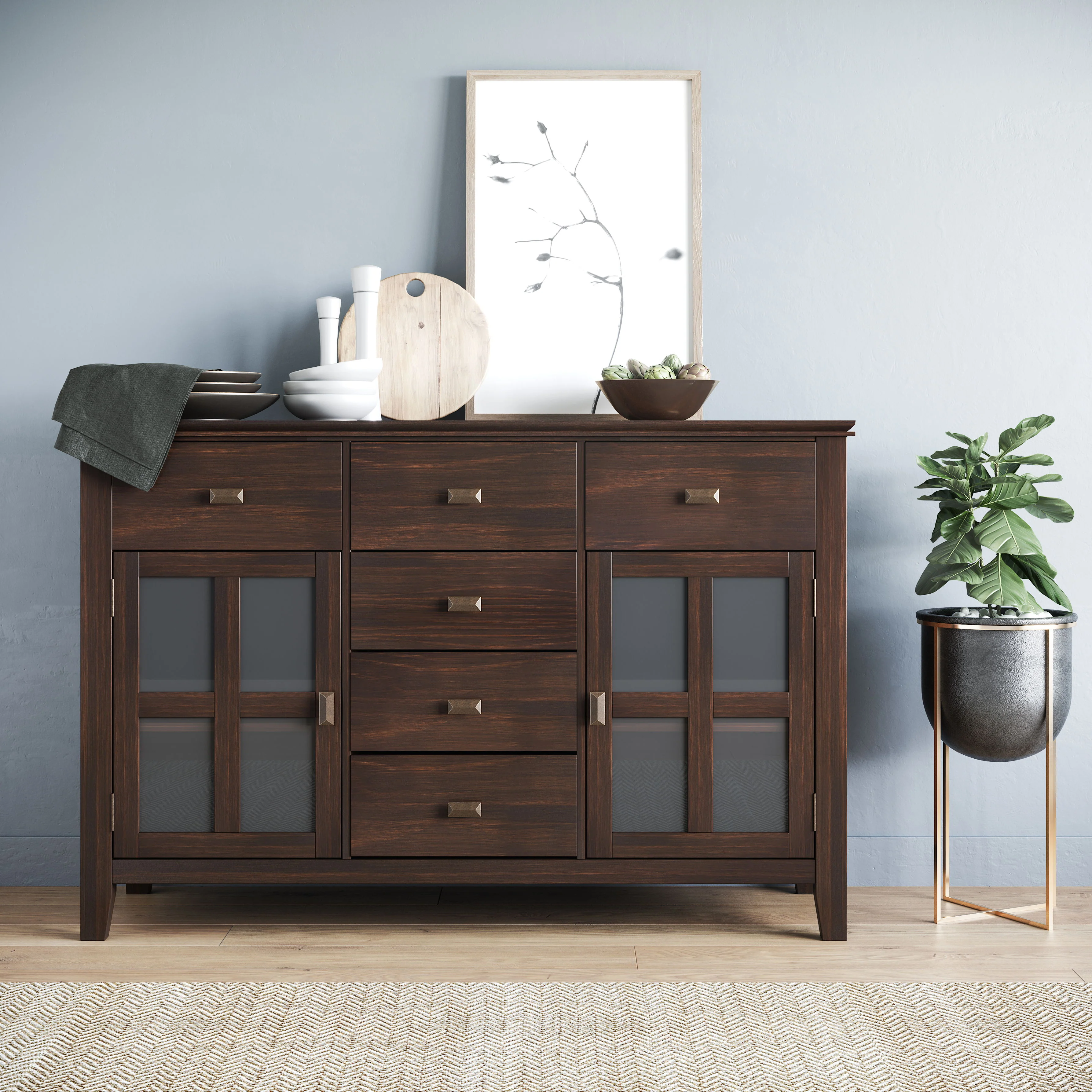 Artisan - Handcrafted Sideboard Buffet - Image 21