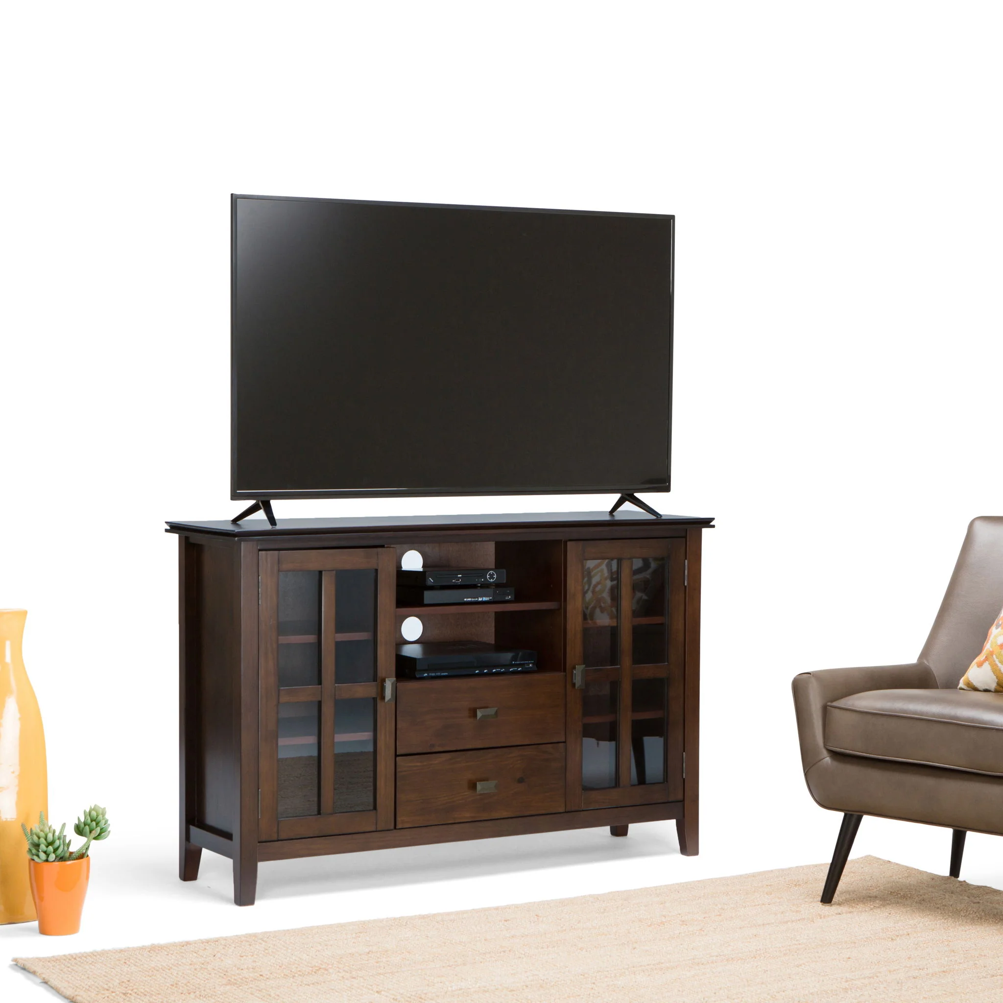 Artisan - Handcrafted, Tall TV Media Stand - Image 33
