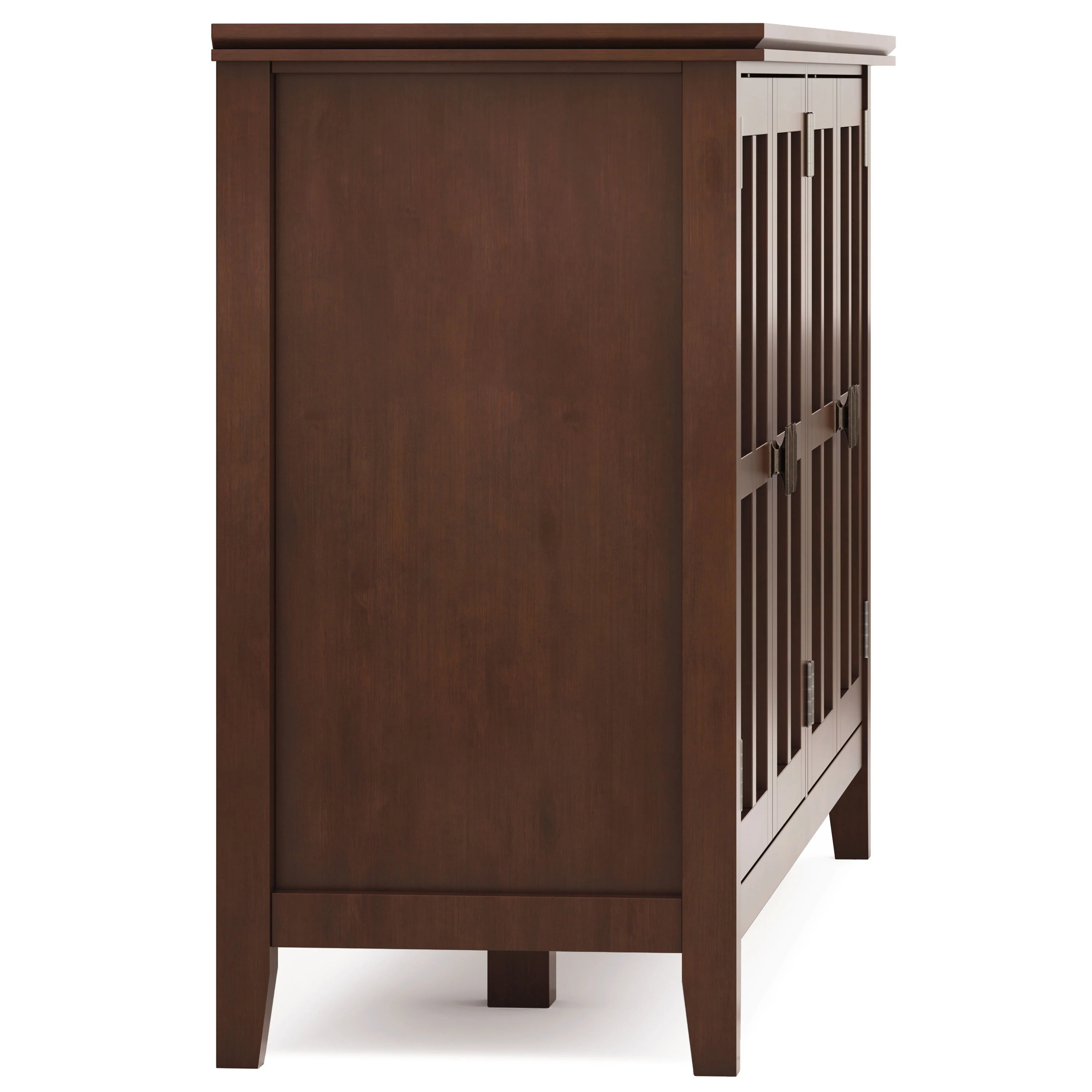 Artisan - Handcrafted Wide 4 Door Storage Cabinet - Image 12