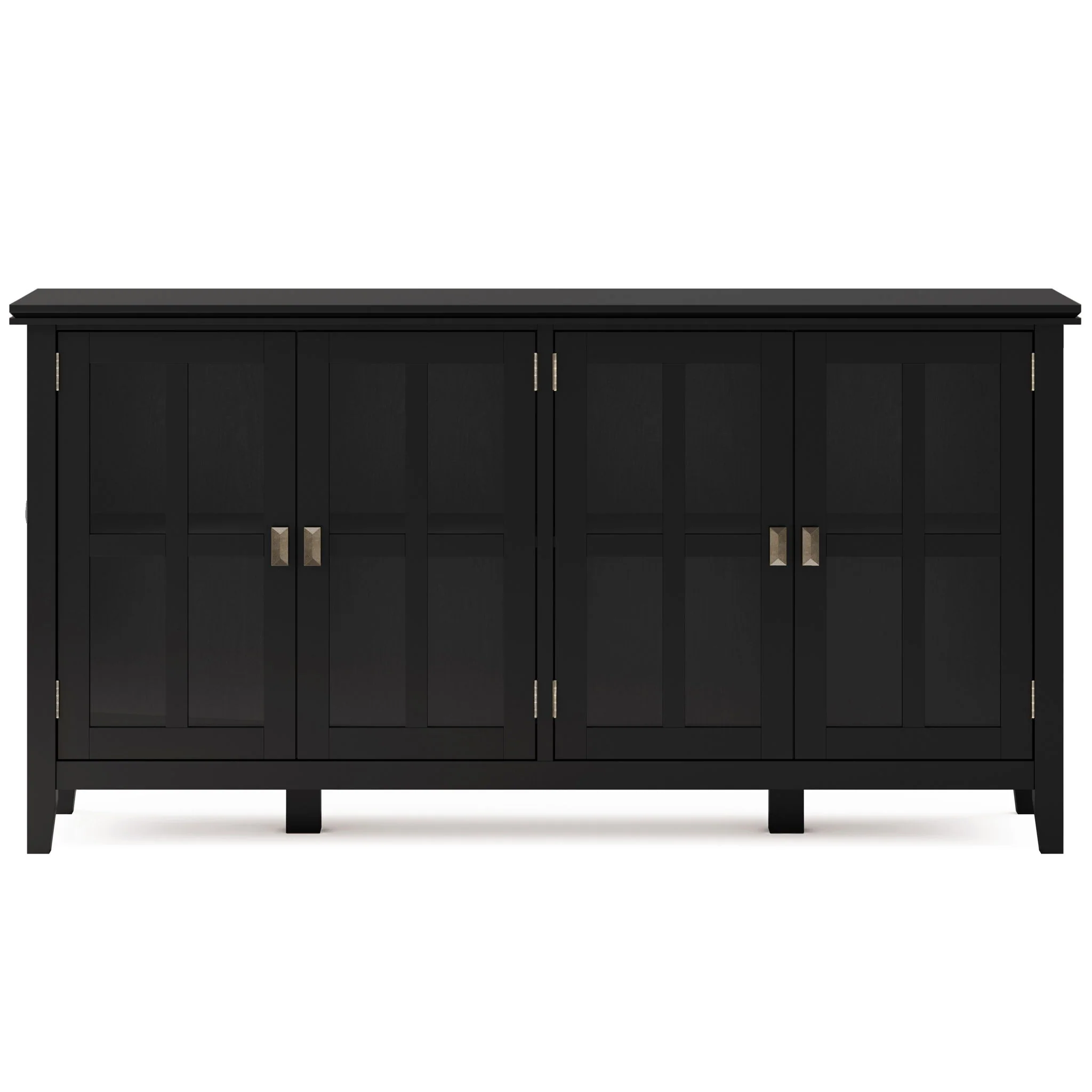 Artisan - Handcrafted Wide 4 Door Storage Cabinet - Image 20