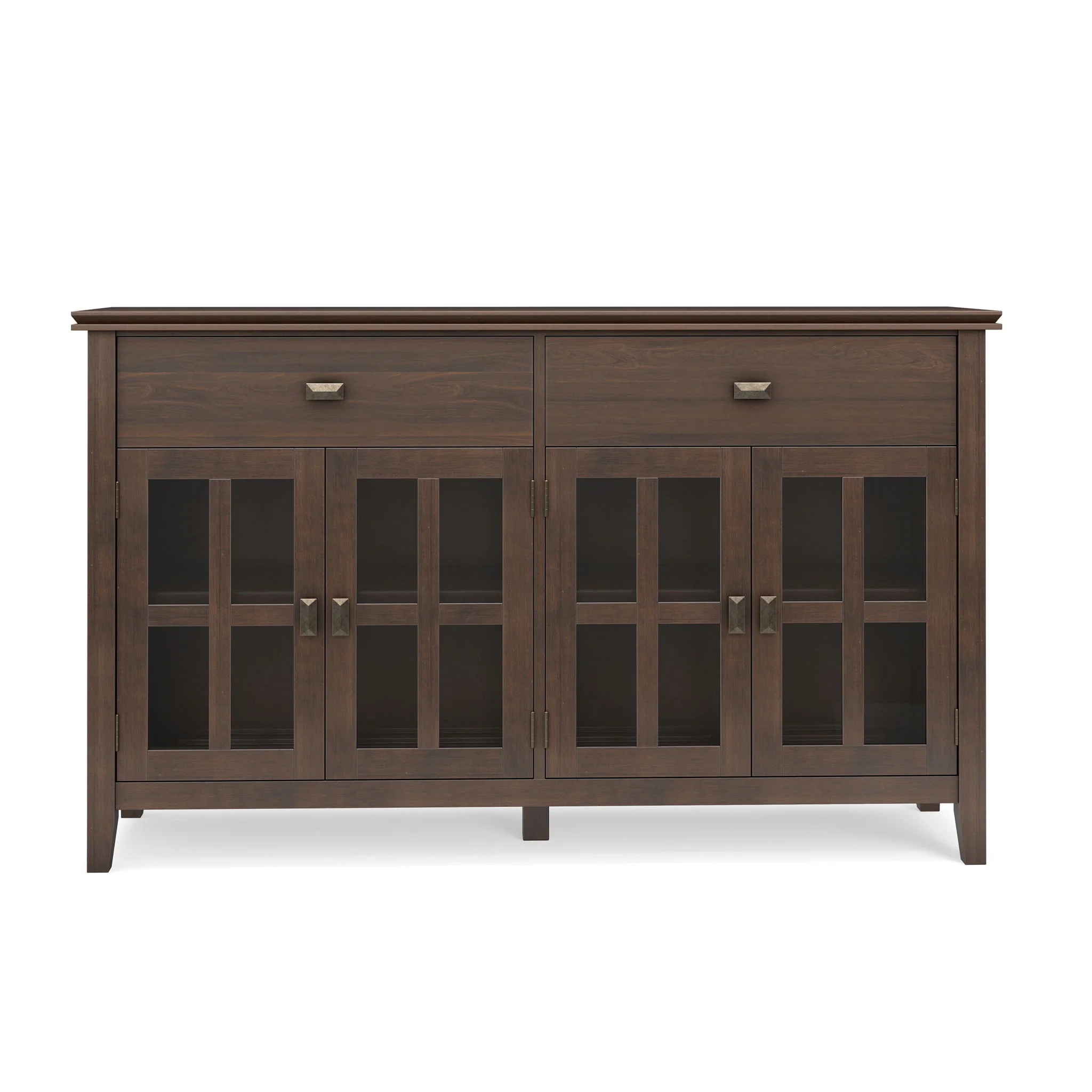 Artisan - Large 4 Door Sideboard Buffet - Brown - Image 2