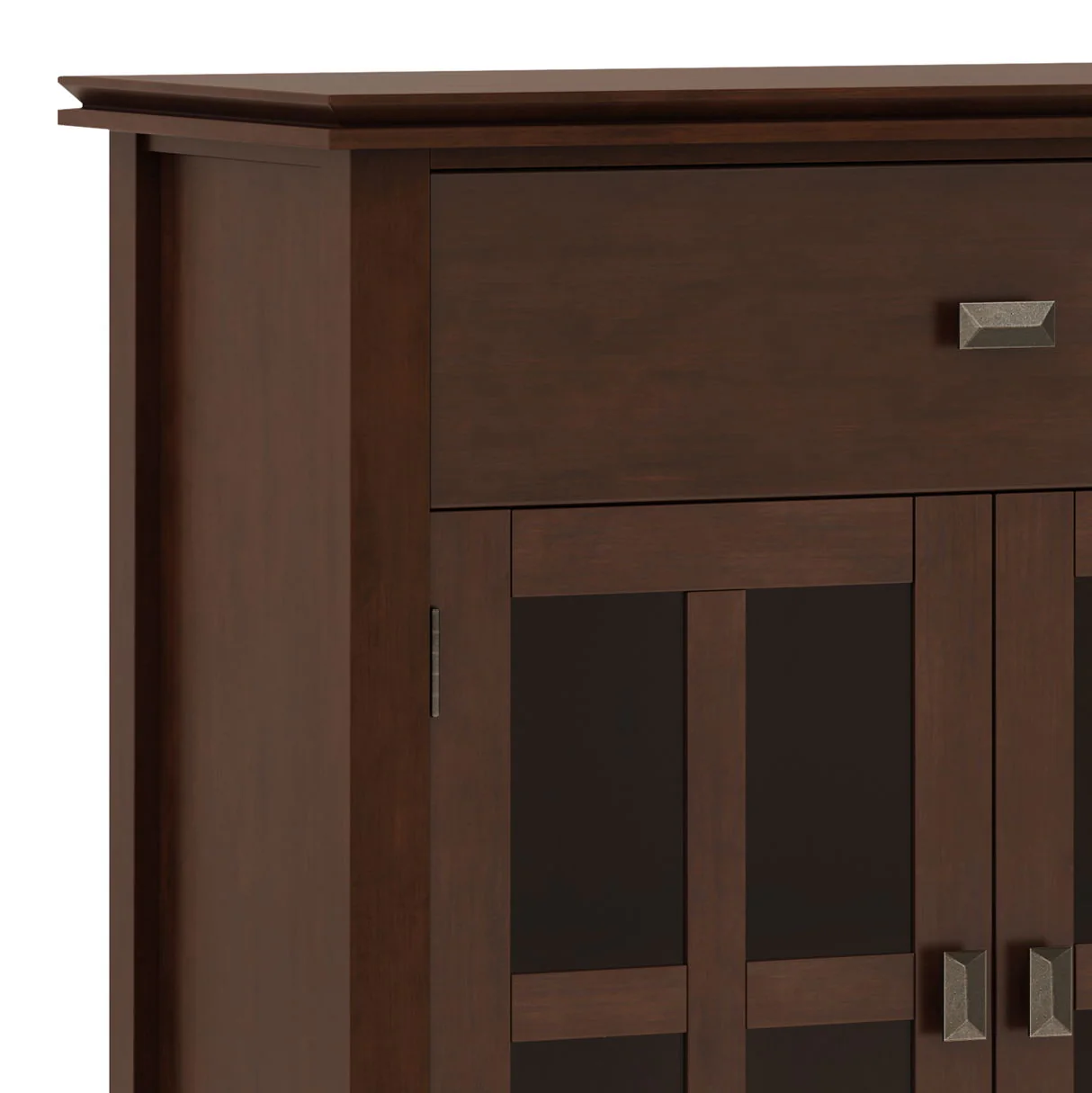 Artisan - Large 4 Door Sideboard Buffet - Russet Brown - Image 6