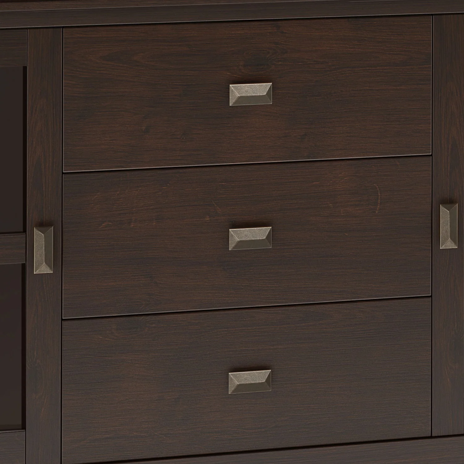 Artisan - Large Sideboard Buffet - Dark Chestnut Brown - Image 4