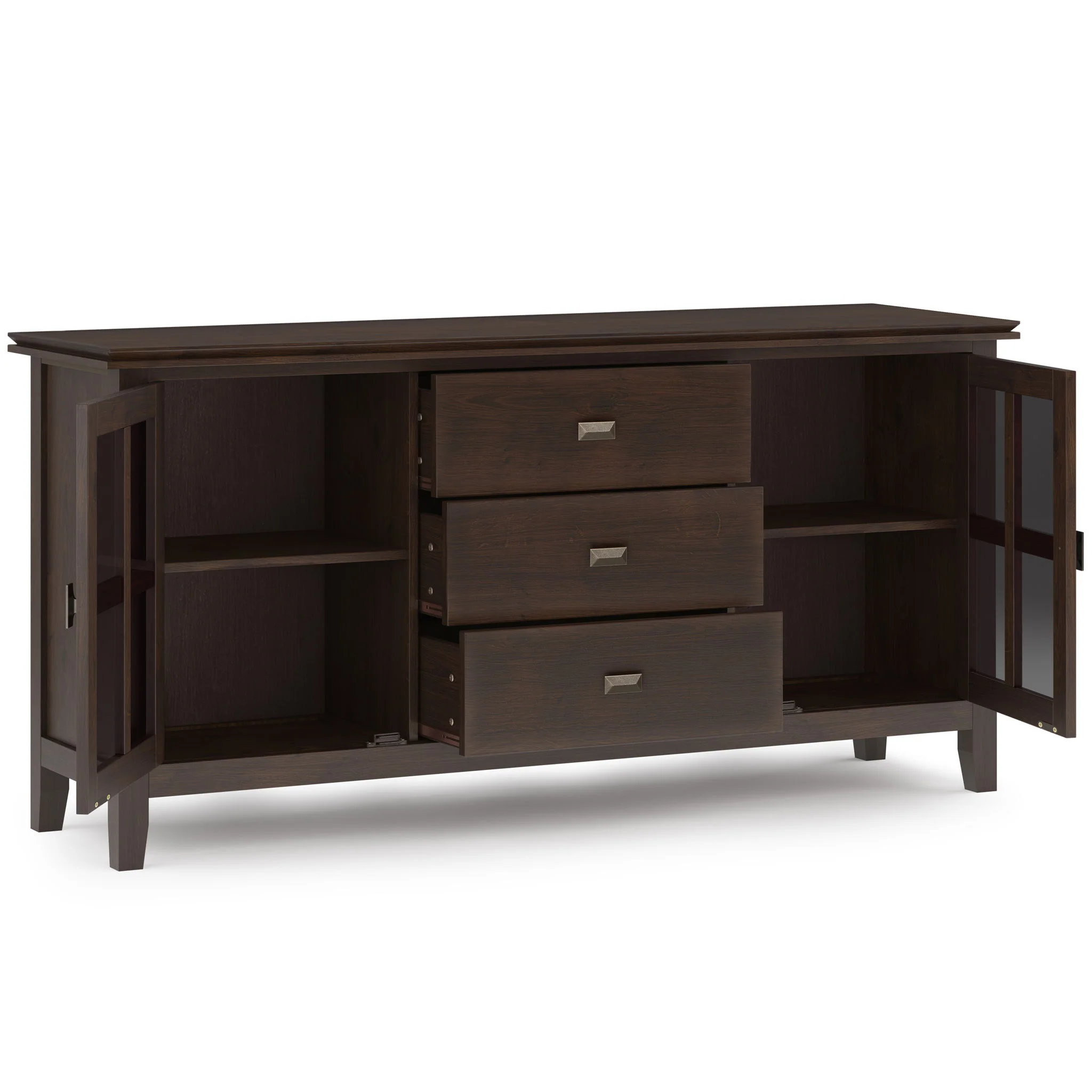 Artisan - Large Sideboard Buffet - Dark Chestnut Brown - Image 7