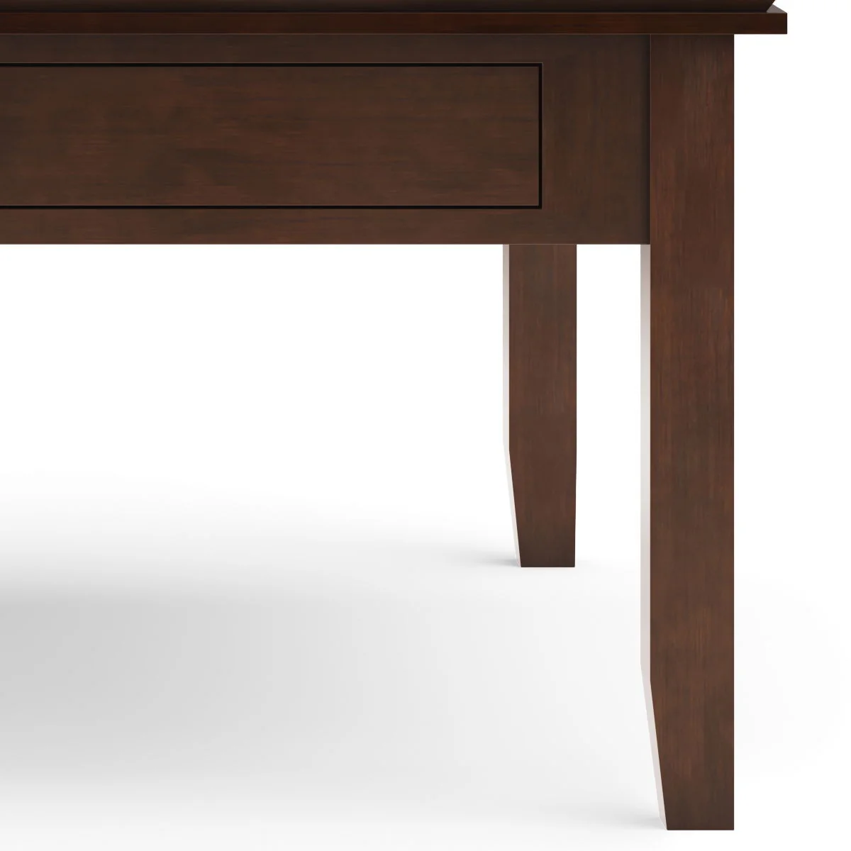 Artisan - Square Coffee Table - Russet Brown - Image 2
