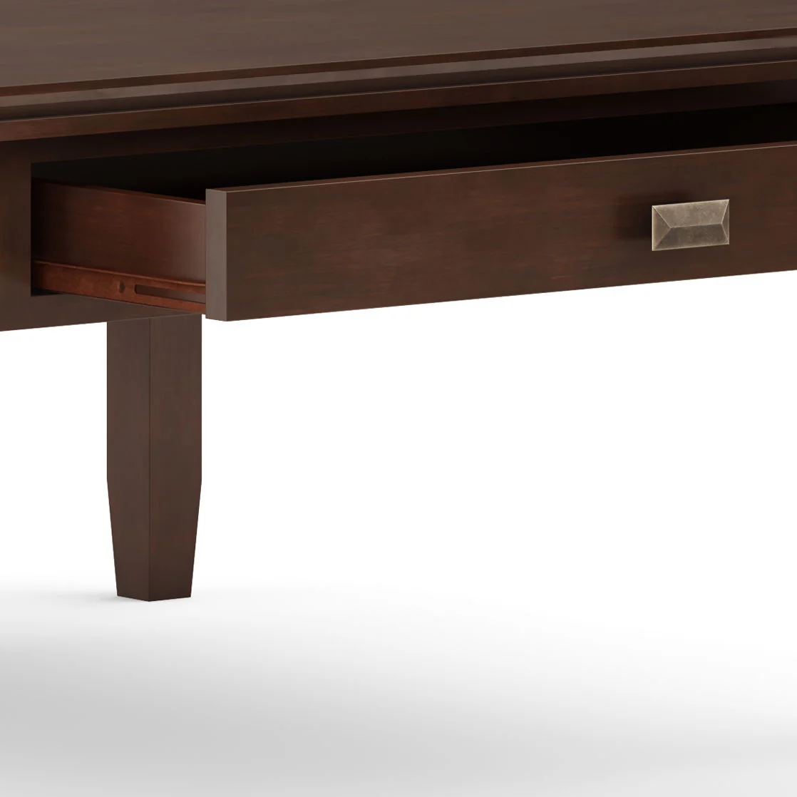 Artisan - Square Coffee Table - Russet Brown - Image 5