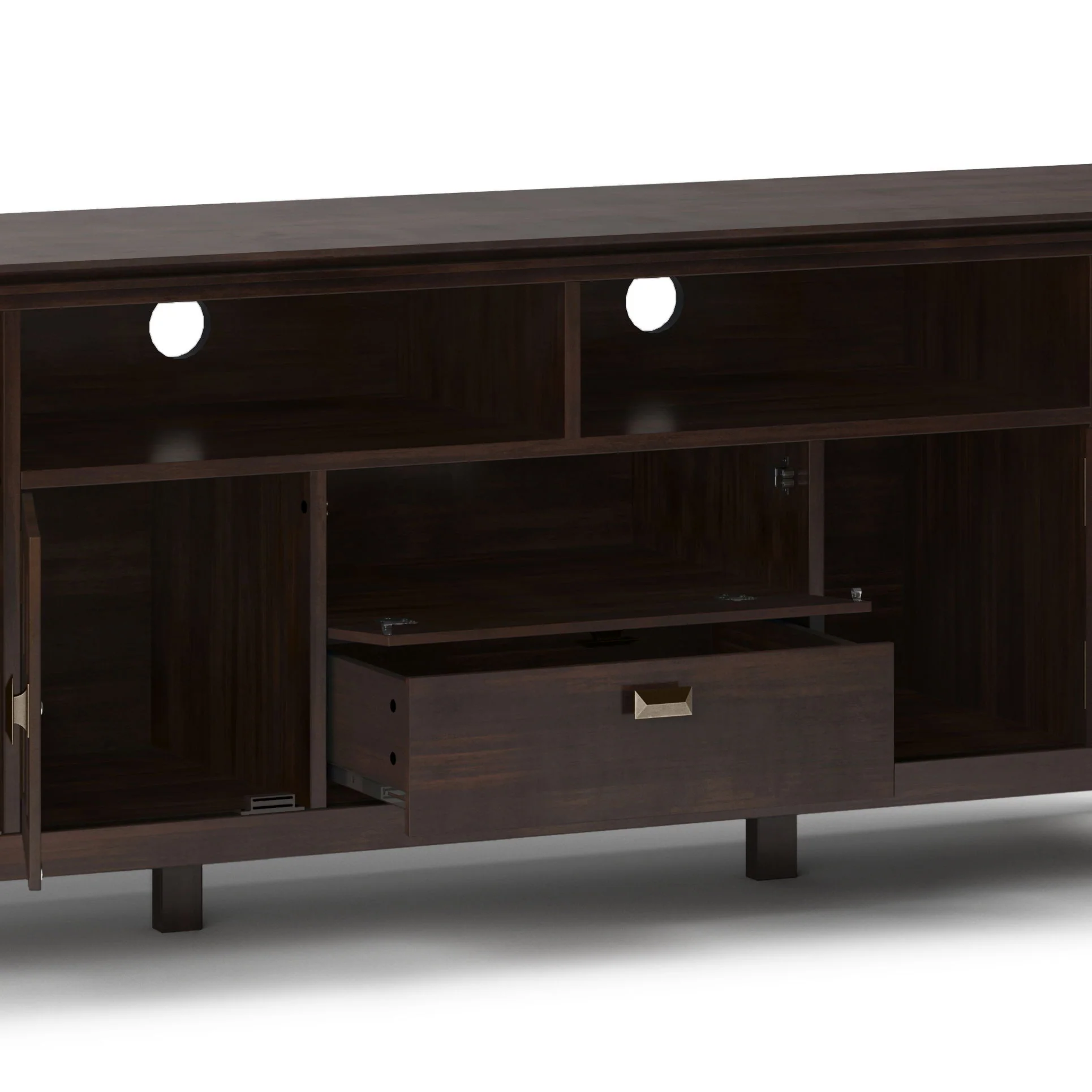 Artisan - TV Media Stand - Tobacco Brown - Image 5