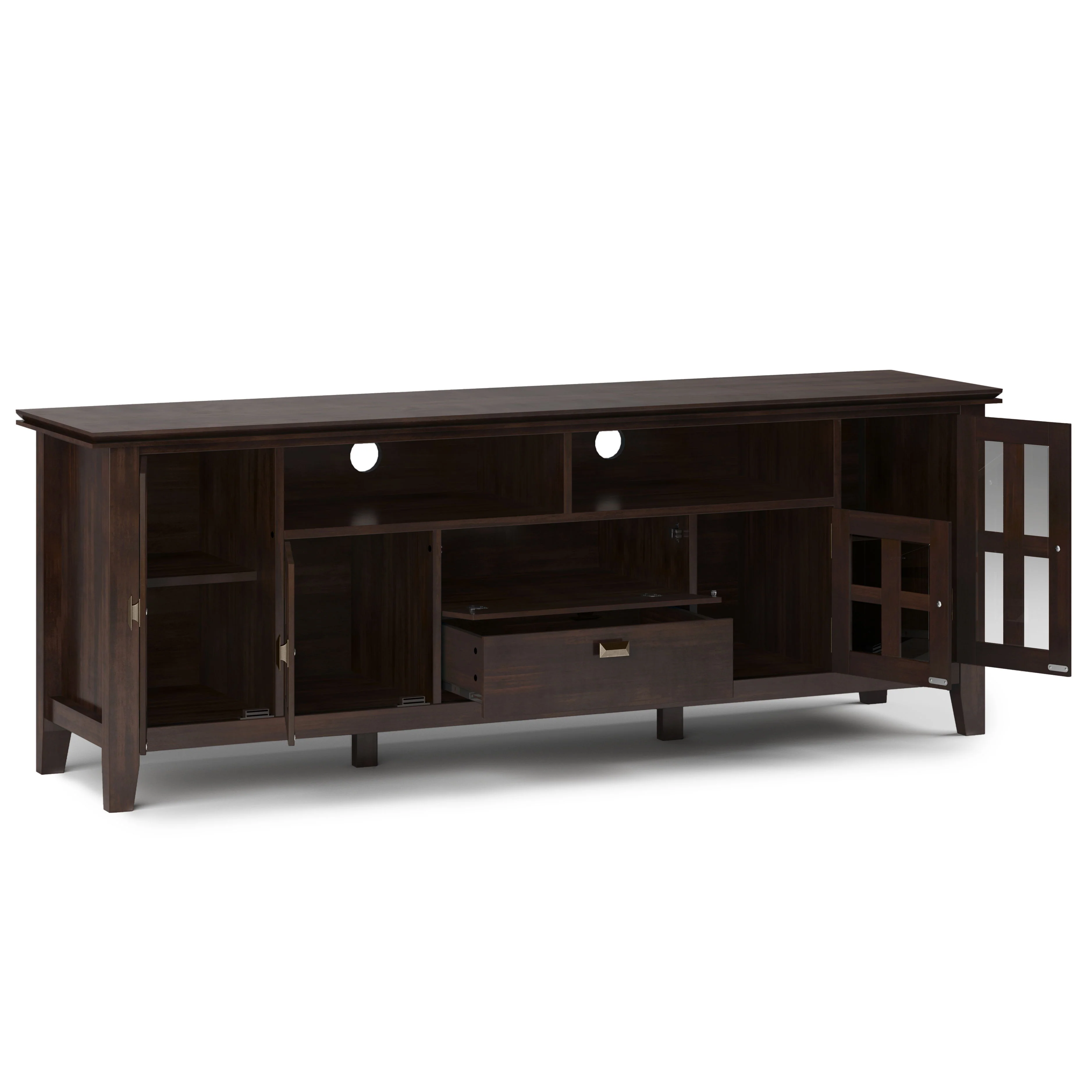 Artisan - TV Media Stand - Tobacco Brown - Image 7