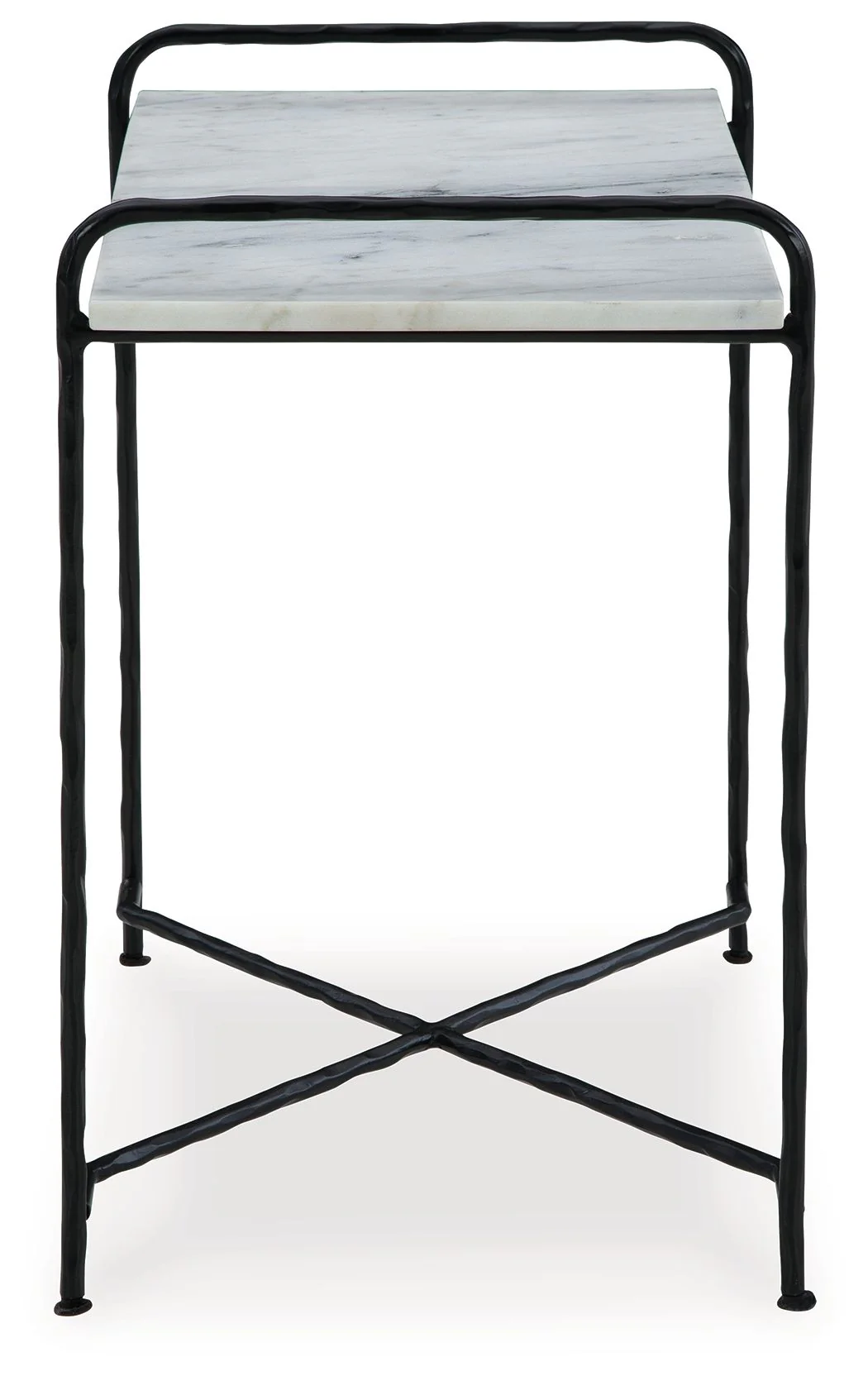Ashber - Accent Table - White / Black - Image 6