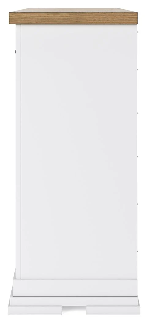 Ashbryn - Dresser - White / Natural - Image 6