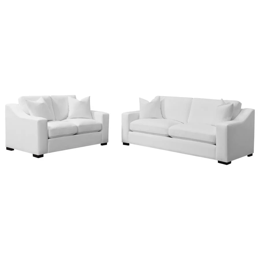 Ashlyn - Upholstered Sloped Arm Sofa Set - Image 3