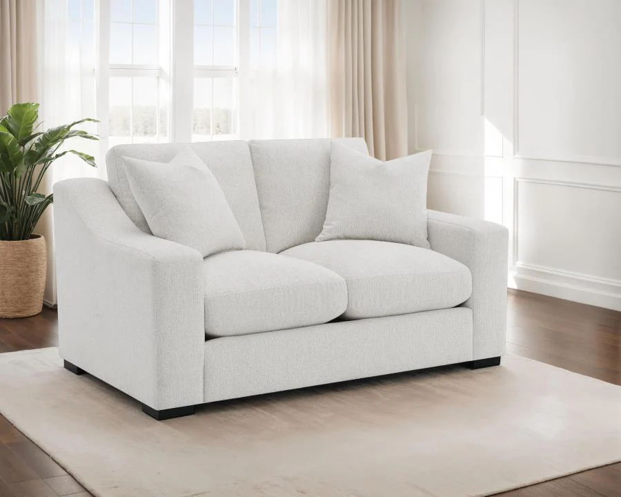 Ashlyn - Upholstered Track Arm Loveseat - Image 4