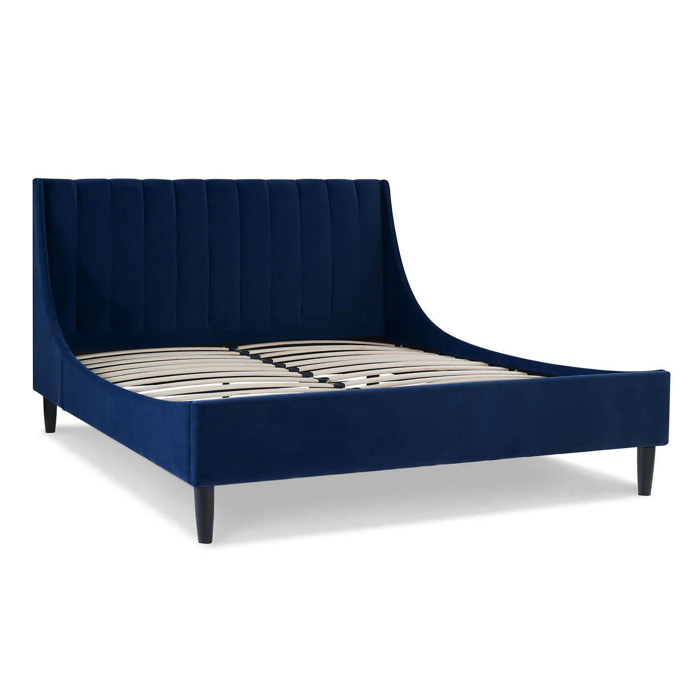 Aspen - Vertical Tufted Modern Headboard Platform Bed Set - Image 102