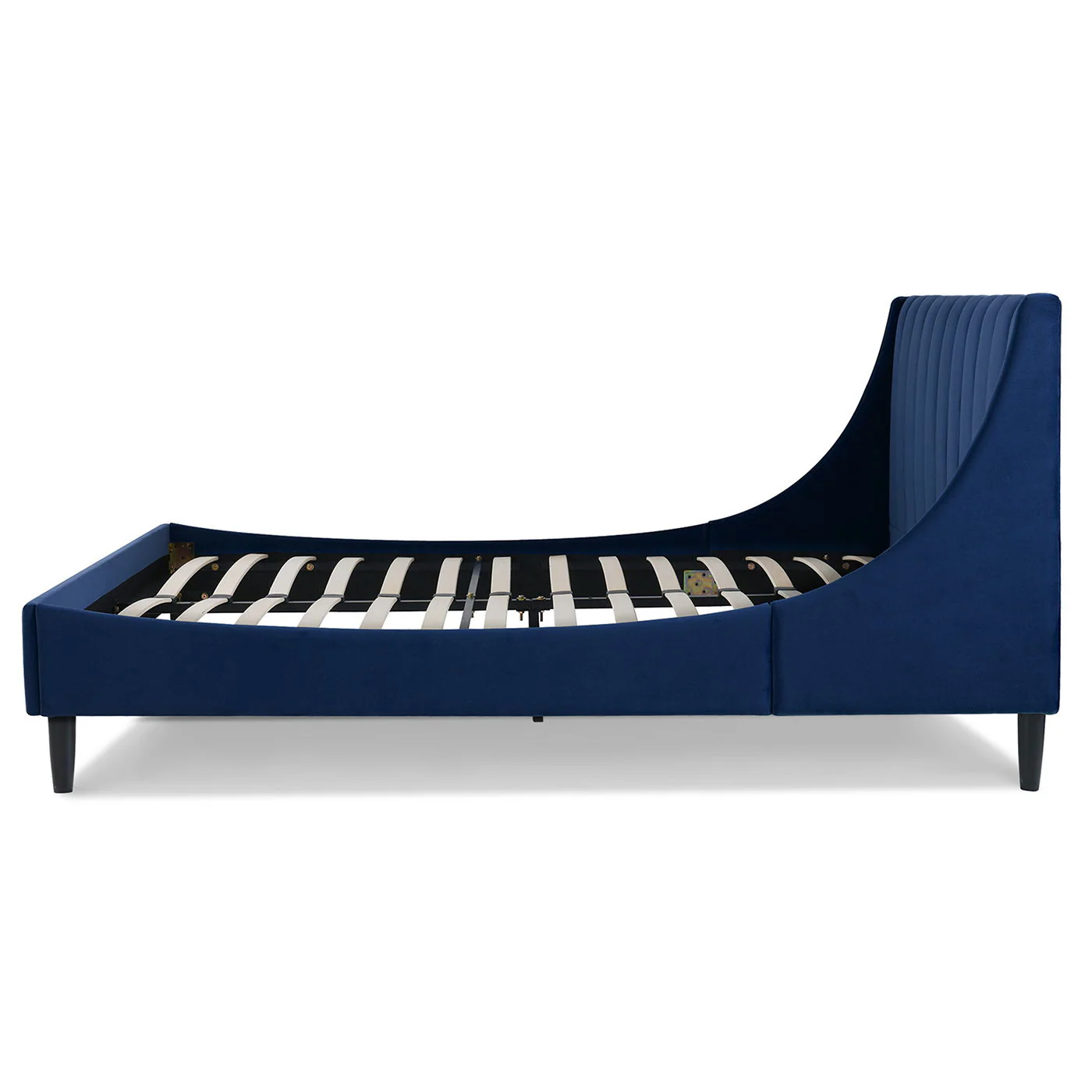 Aspen - Vertical Tufted Modern Headboard Platform Bed Set - Image 125