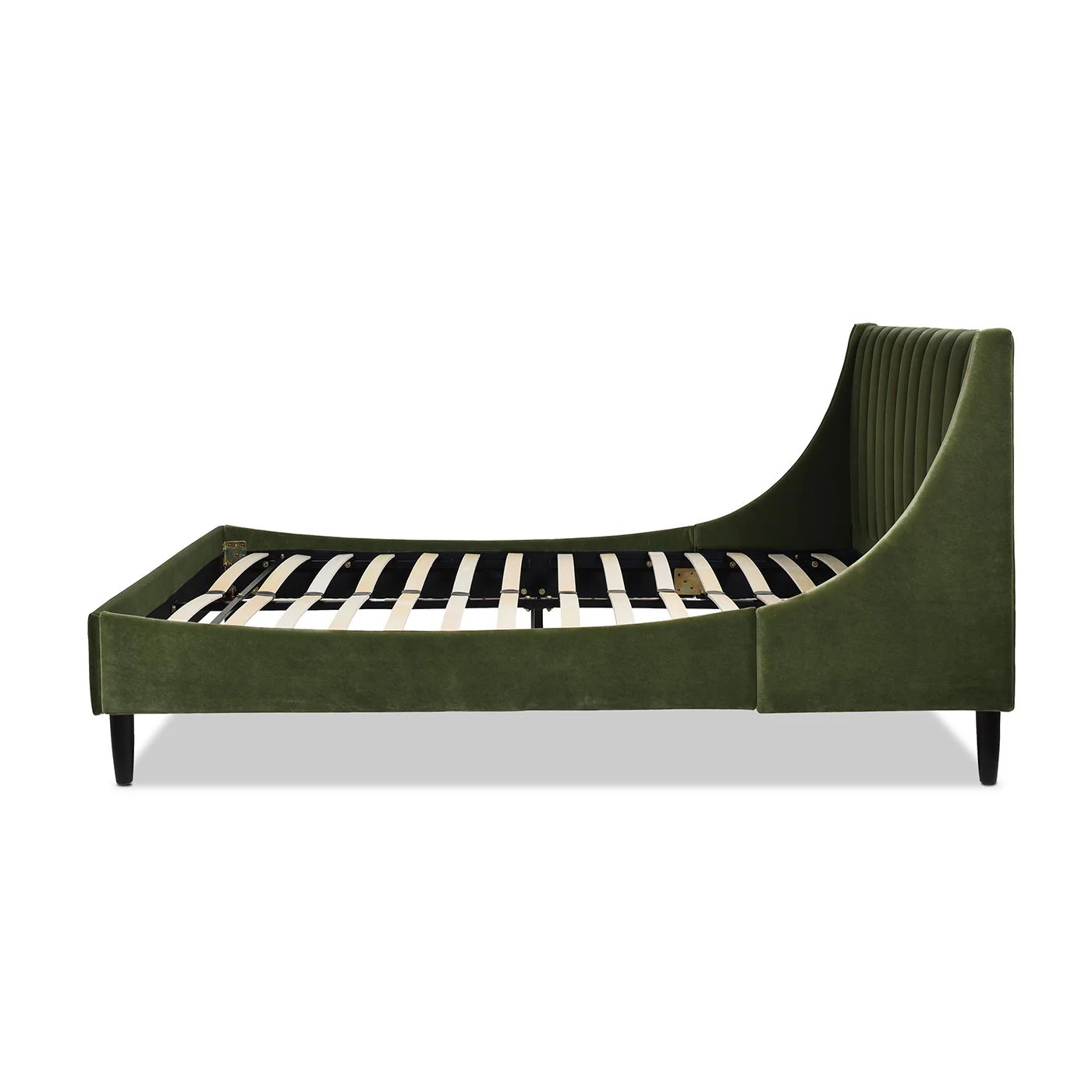 Aspen - Vertical Tufted Modern Headboard Platform Bed Set - Image 167