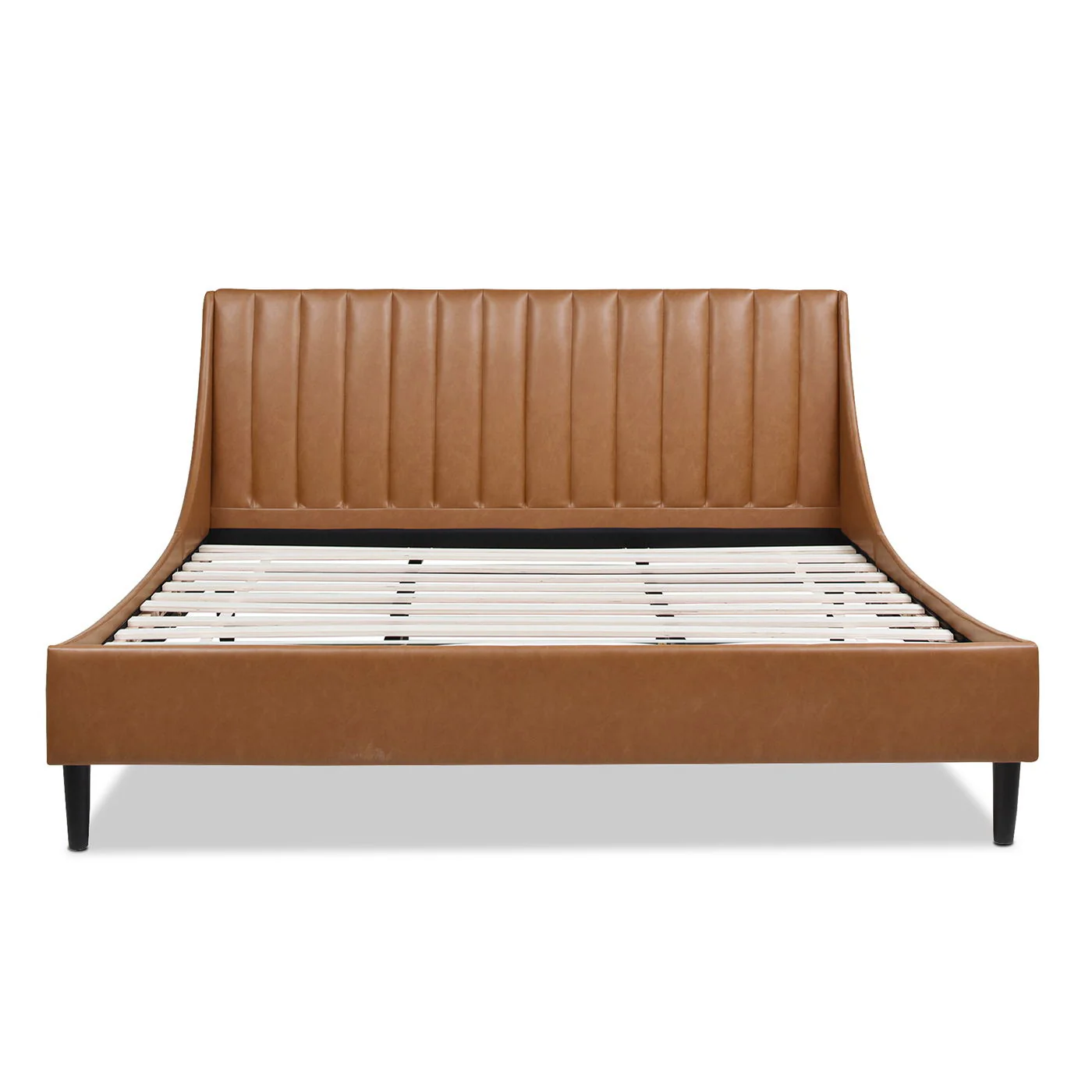 Aspen - Vertical Tufted Modern Headboard Platform Bed Set - Image 66
