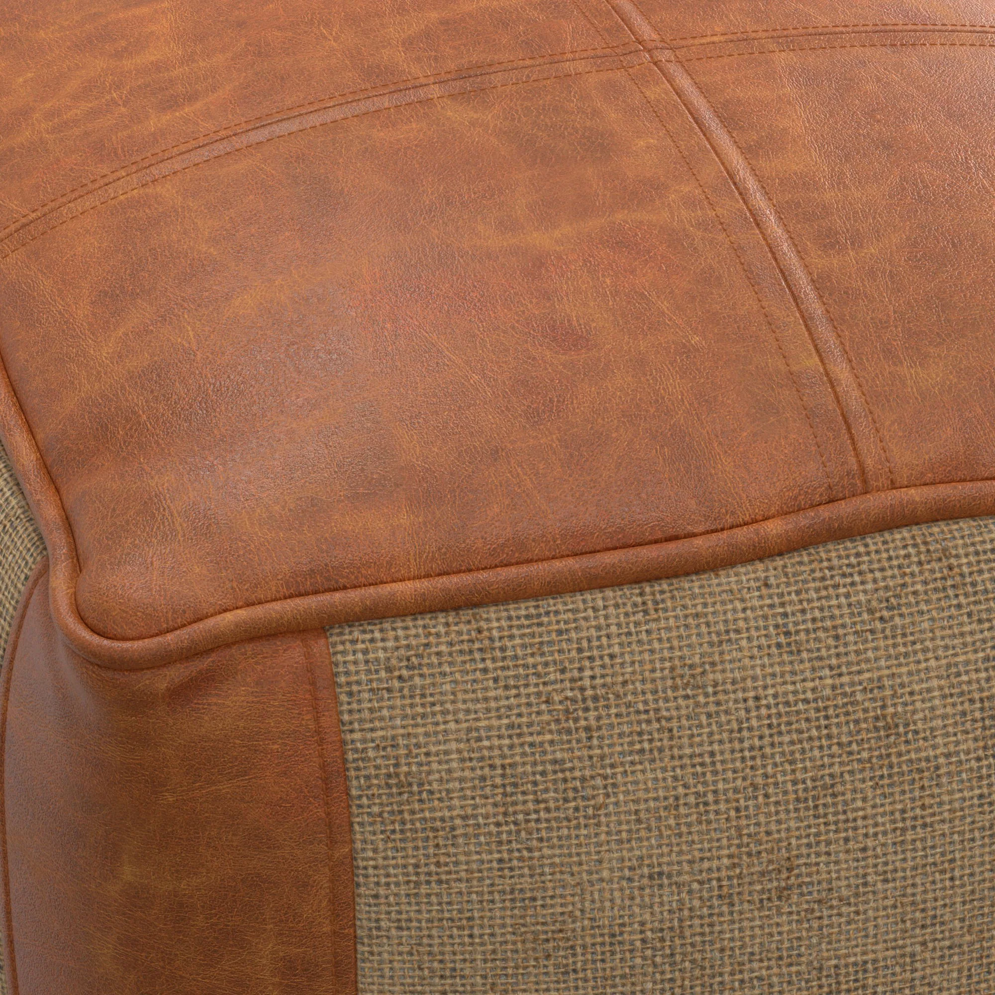 Atkinson - Pouf - Tan - Image 3