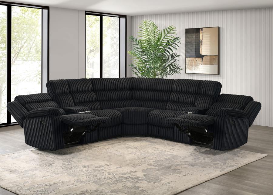 Atkinson - Upholstered Reclining Sectional Sofa - Image 8