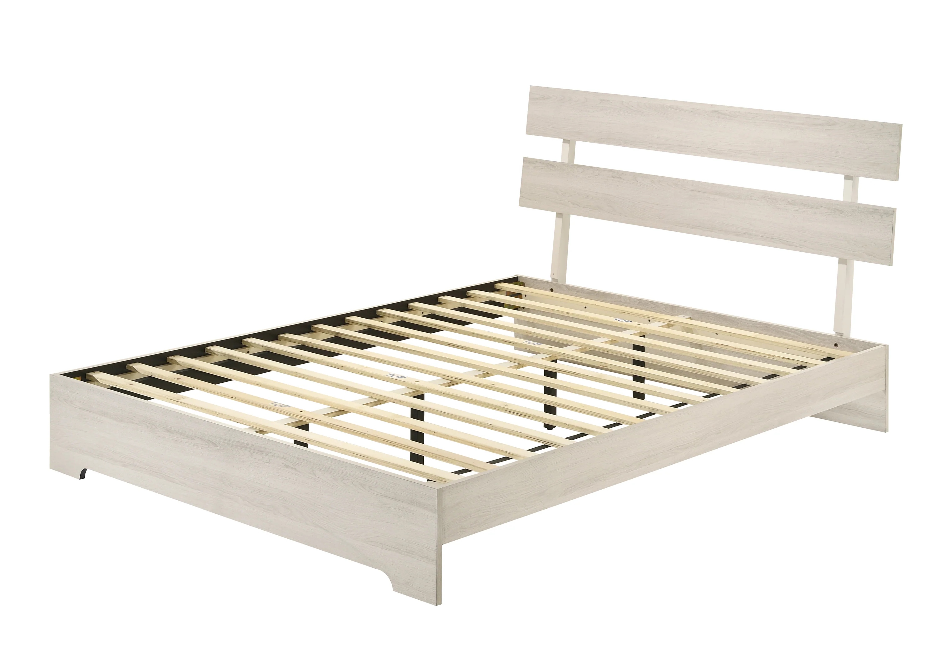 Atticus Platform Bed In 1 Box White - Image 3