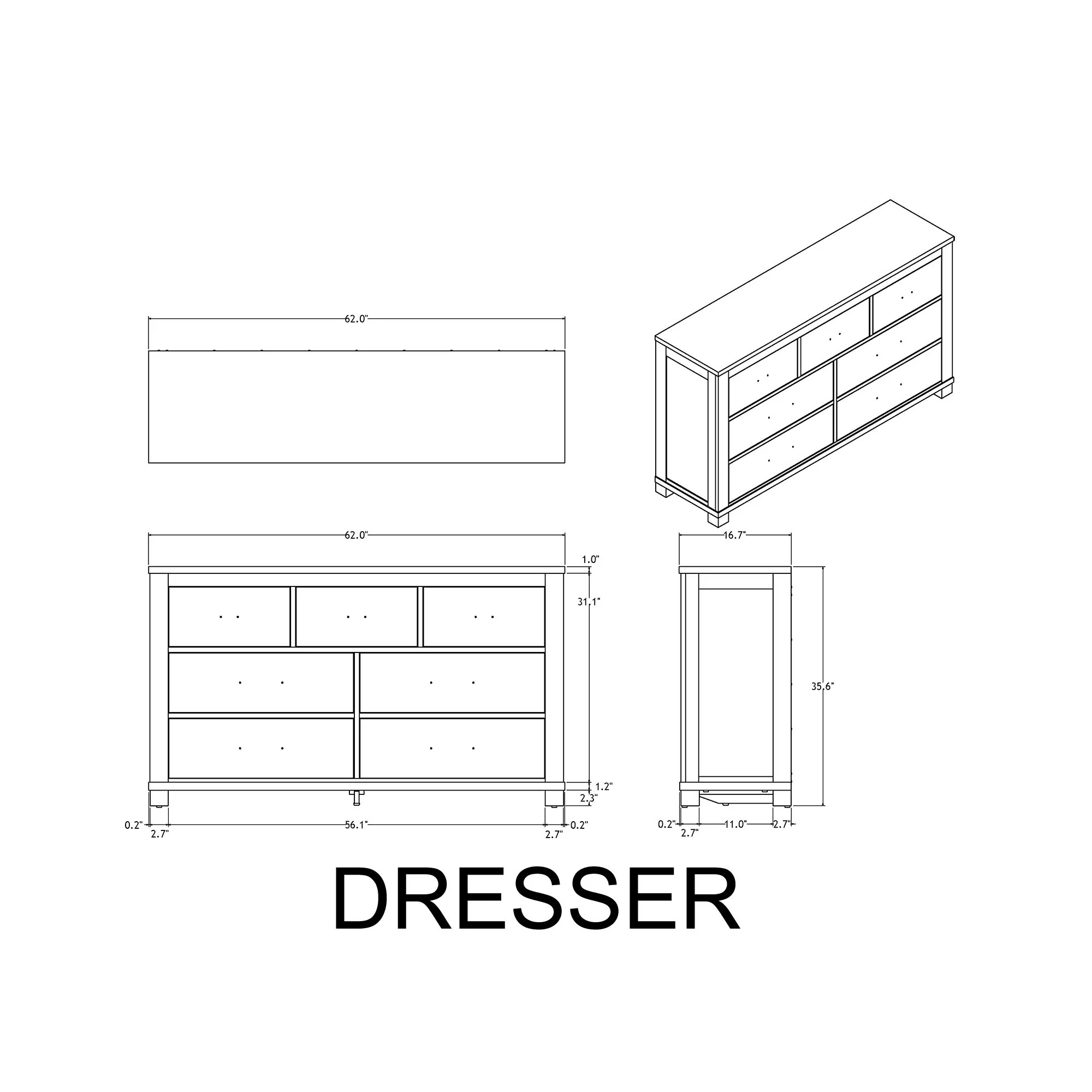 Augusta - 5 Piece Bedroom Set - Image 9