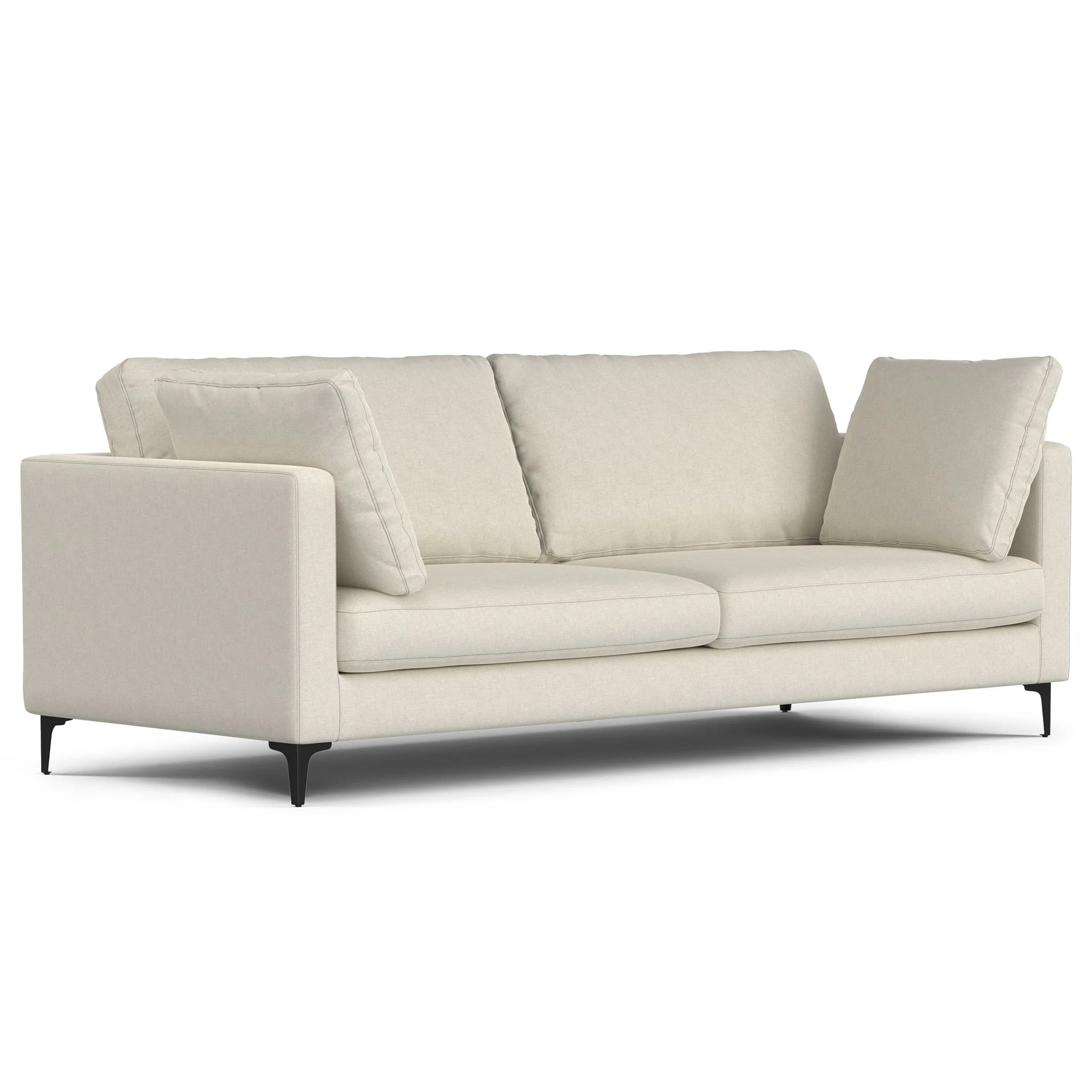 Ava - Mid Century Sofa With Ottoman Set - Image 7