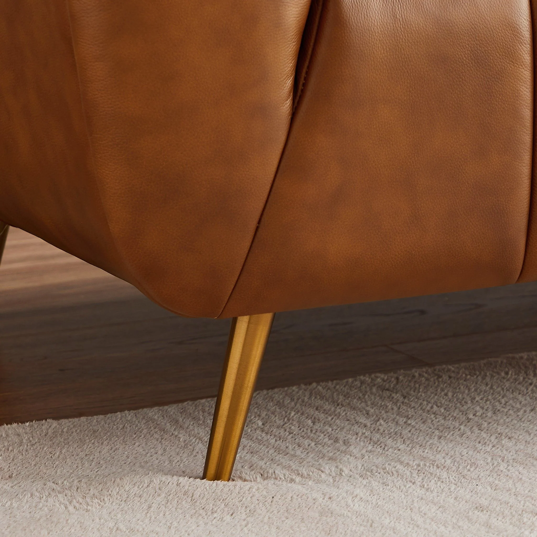 Ava - Sofa - Gold / Tan - Image 5
