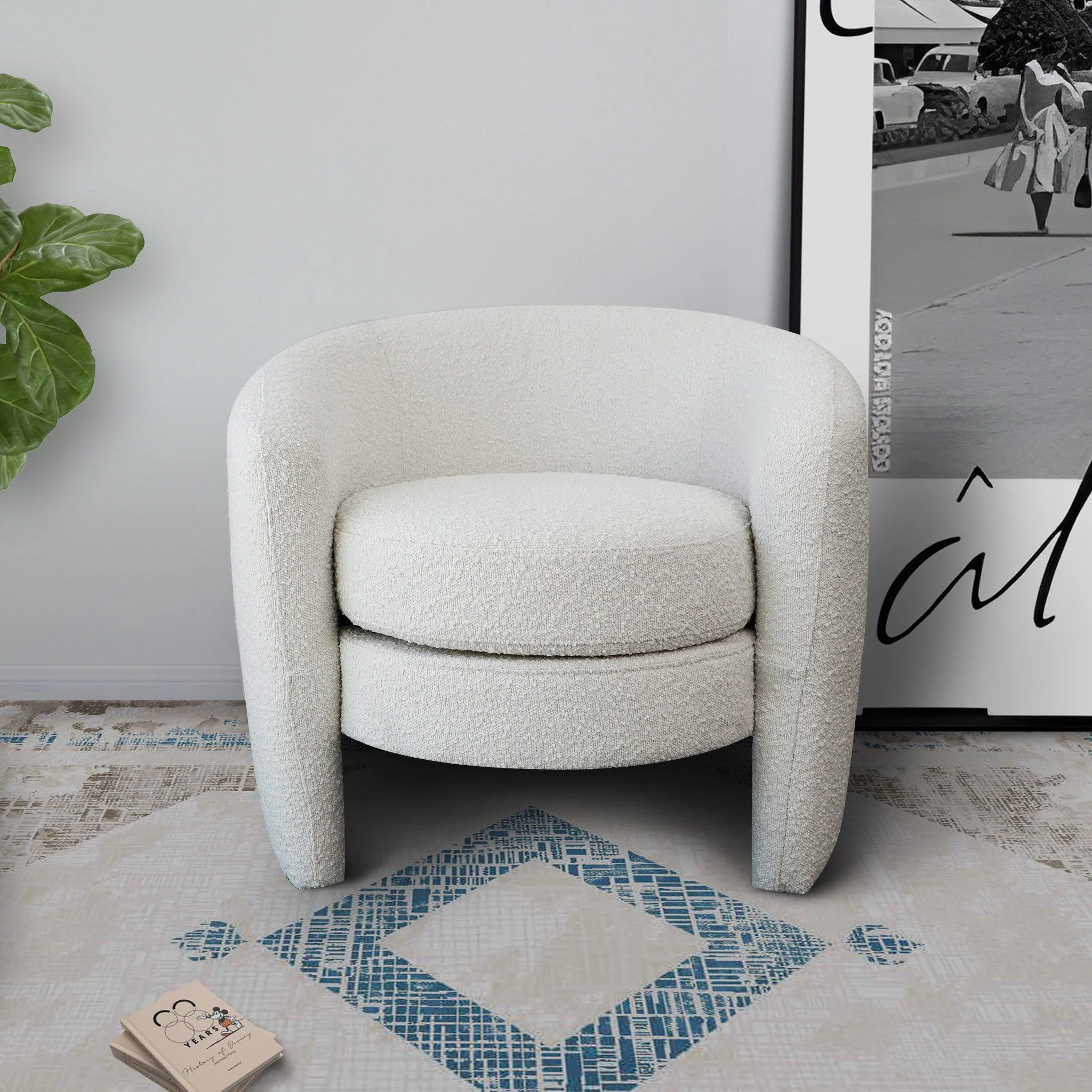 Avalon - Lounge Chair - White - Image 2