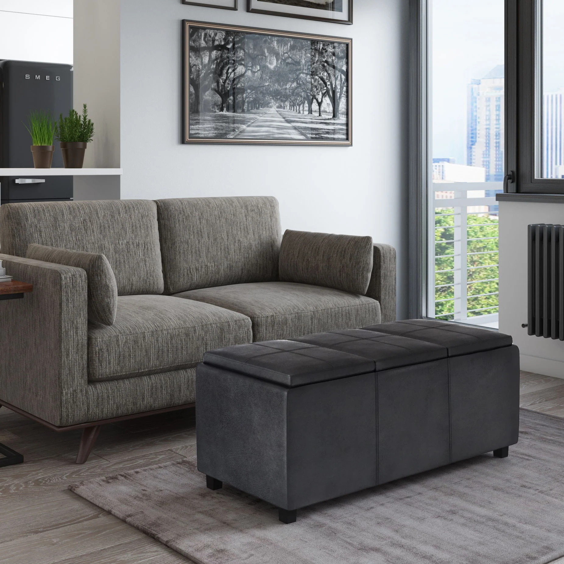 Avalon - Multi Functional Storage Ottoman - Image 15