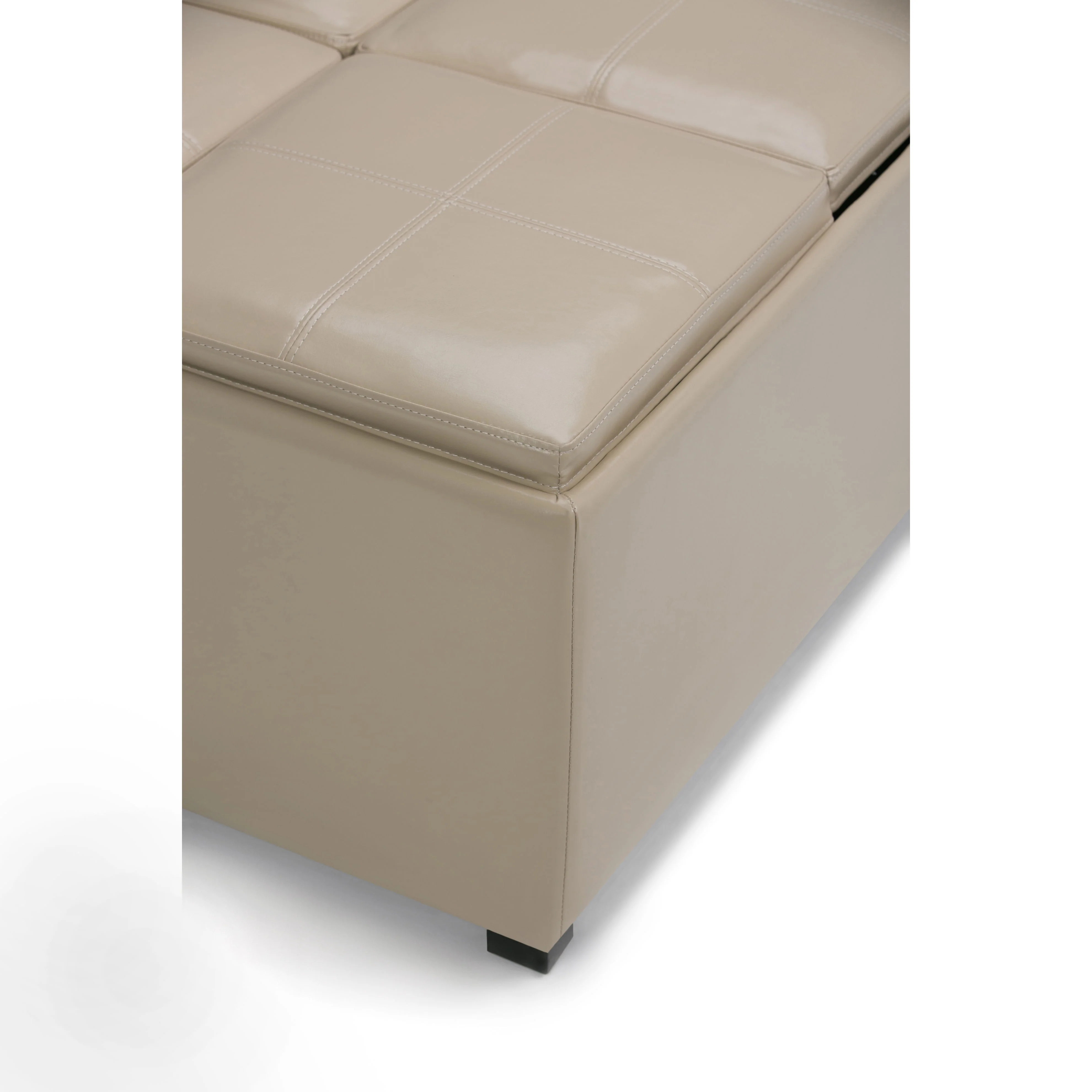 Avalon - Square Coffee Table, Storage Ottoman - Image 33