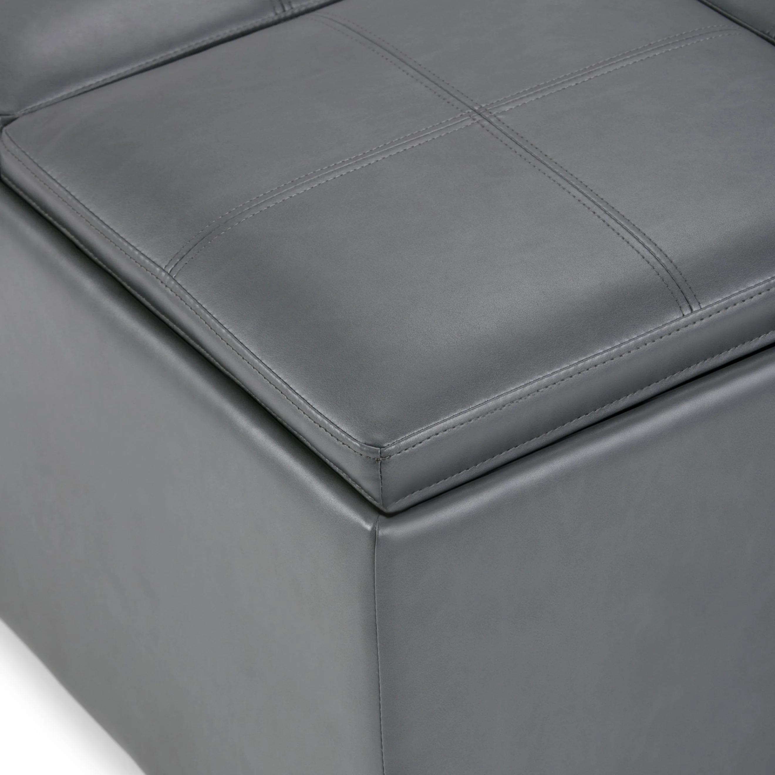 Avalon - Square Coffee Table, Storage Ottoman - Image 42