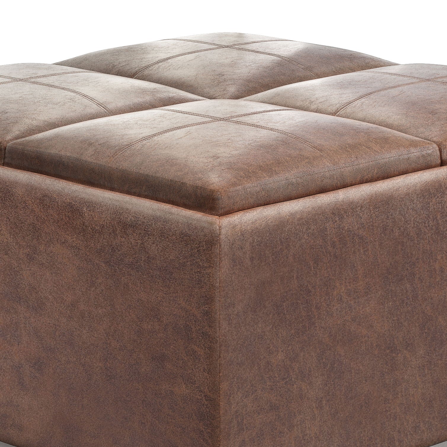 Avalon - Square Coffee Table, Storage Ottoman - Image 44