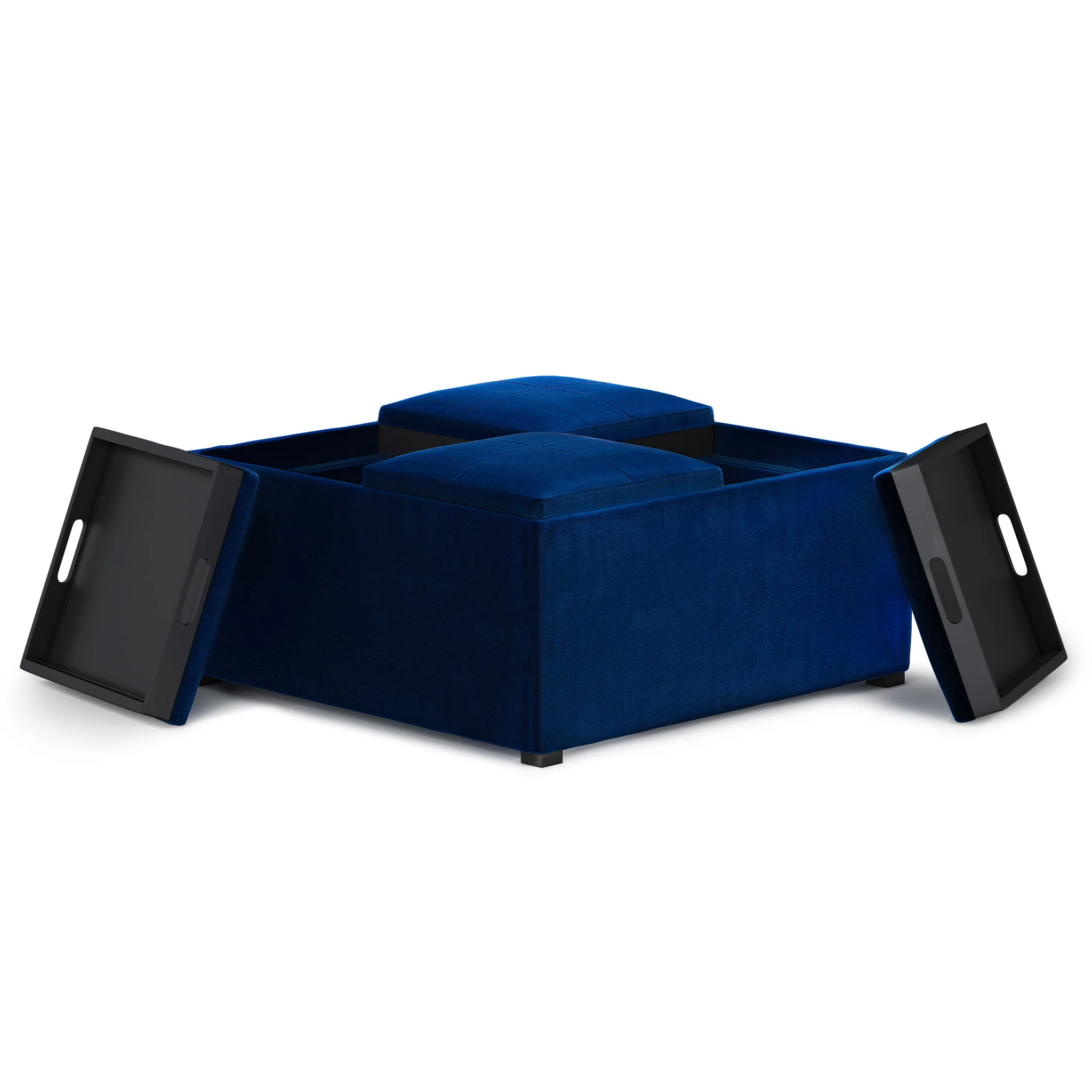 Avalon - Square Coffee Table, Storage Ottoman - Image 63