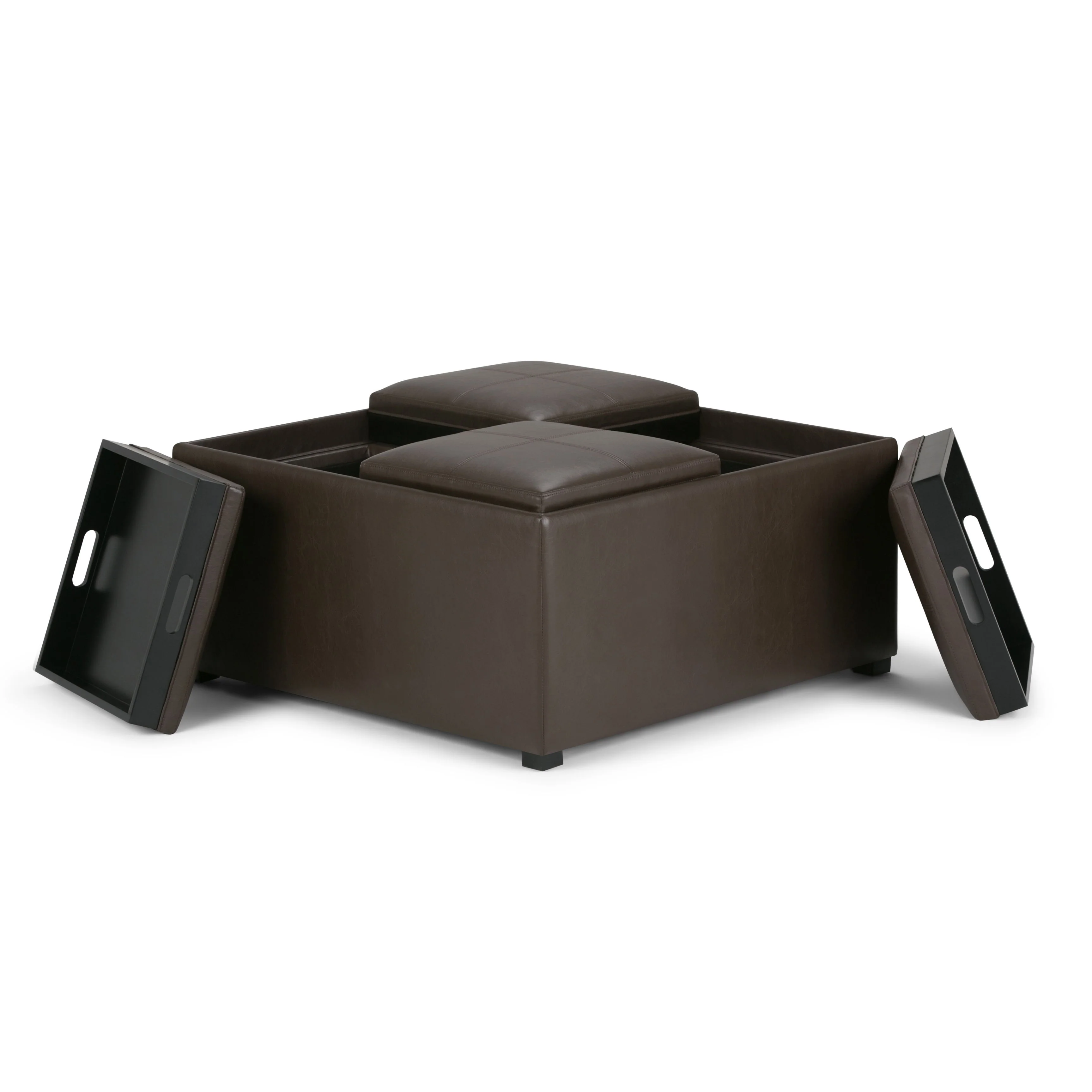 Avalon - Square Coffee Table, Storage Ottoman - Image 68