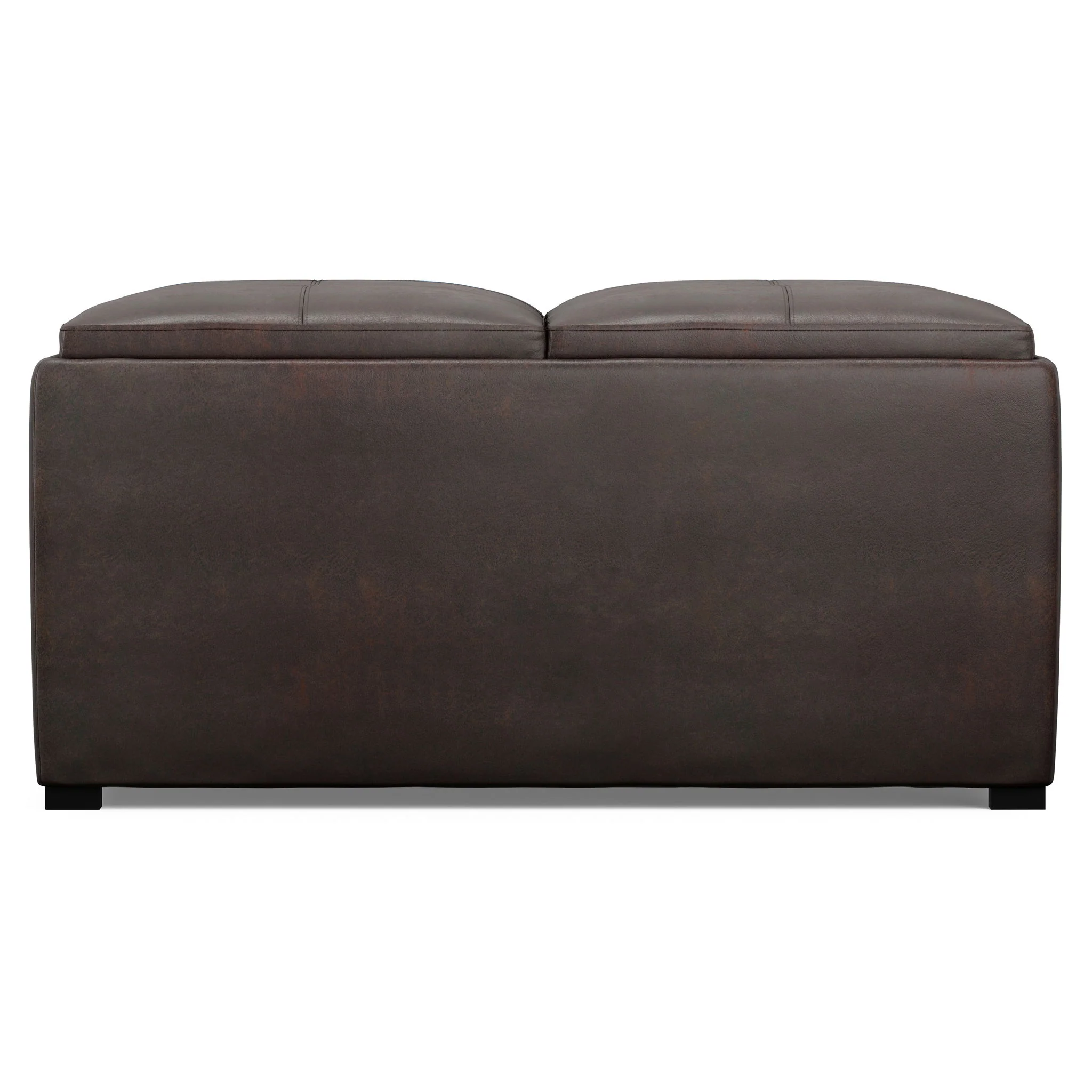 Avalon - Upholstered Square Coffee Table Storage Ottoman - Image 4