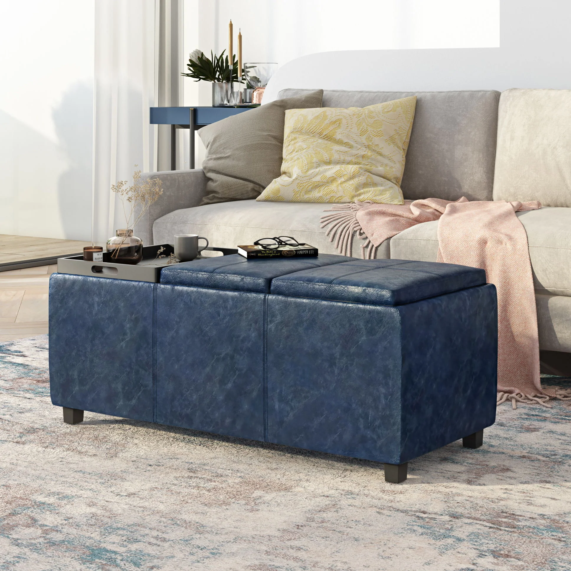 Avalon - Upholstered Storage Ottoman - Image 19