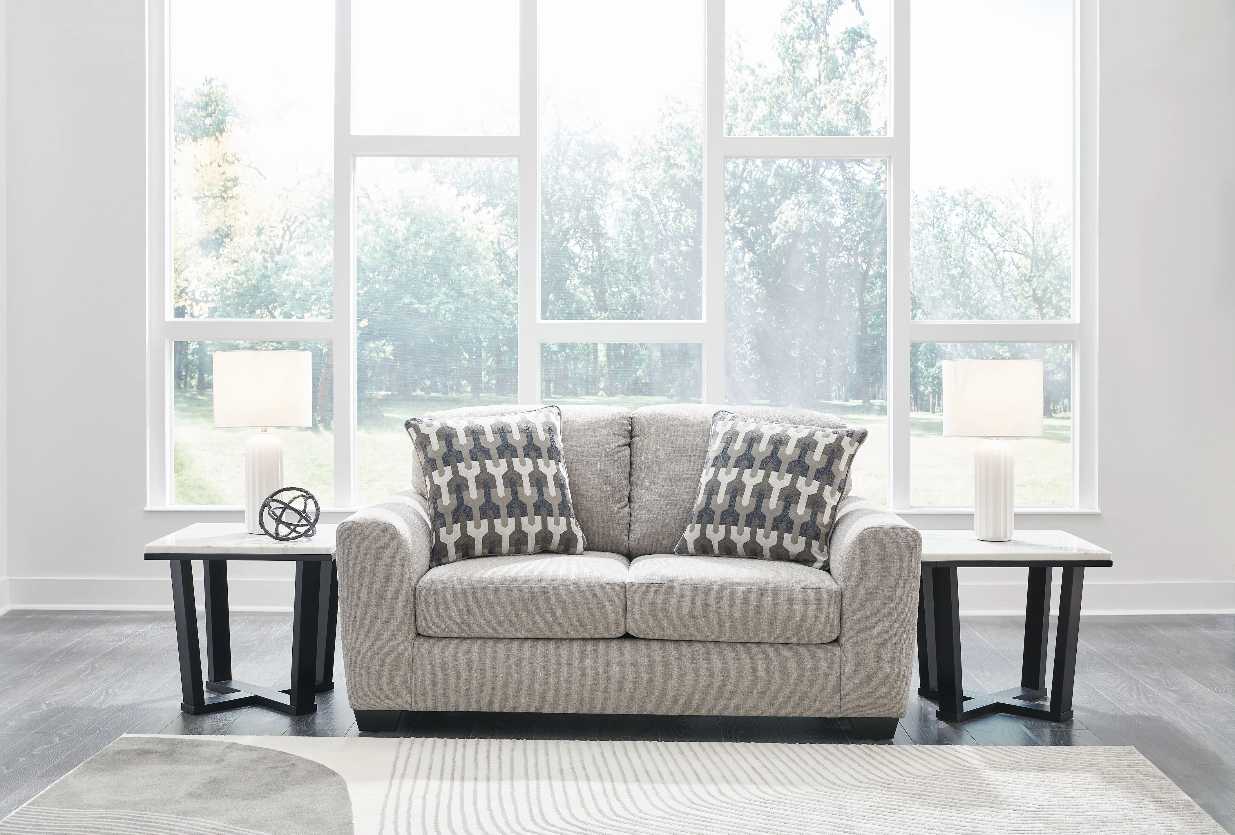 Avenal Park - Loveseat - Flannel - Image 4