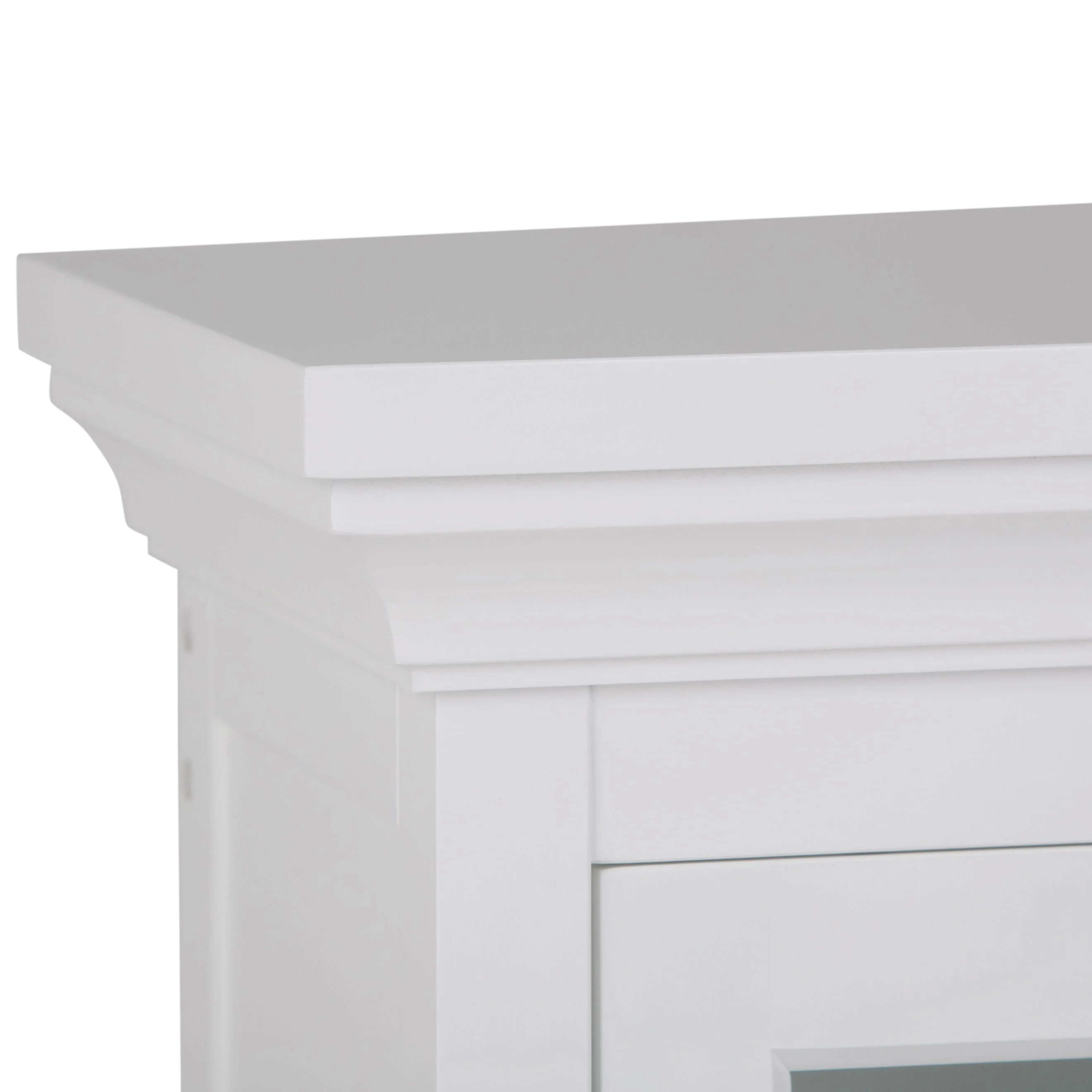 Avington - 2 Door Wall Cabinet With Cubbies - Pure White - Image 5