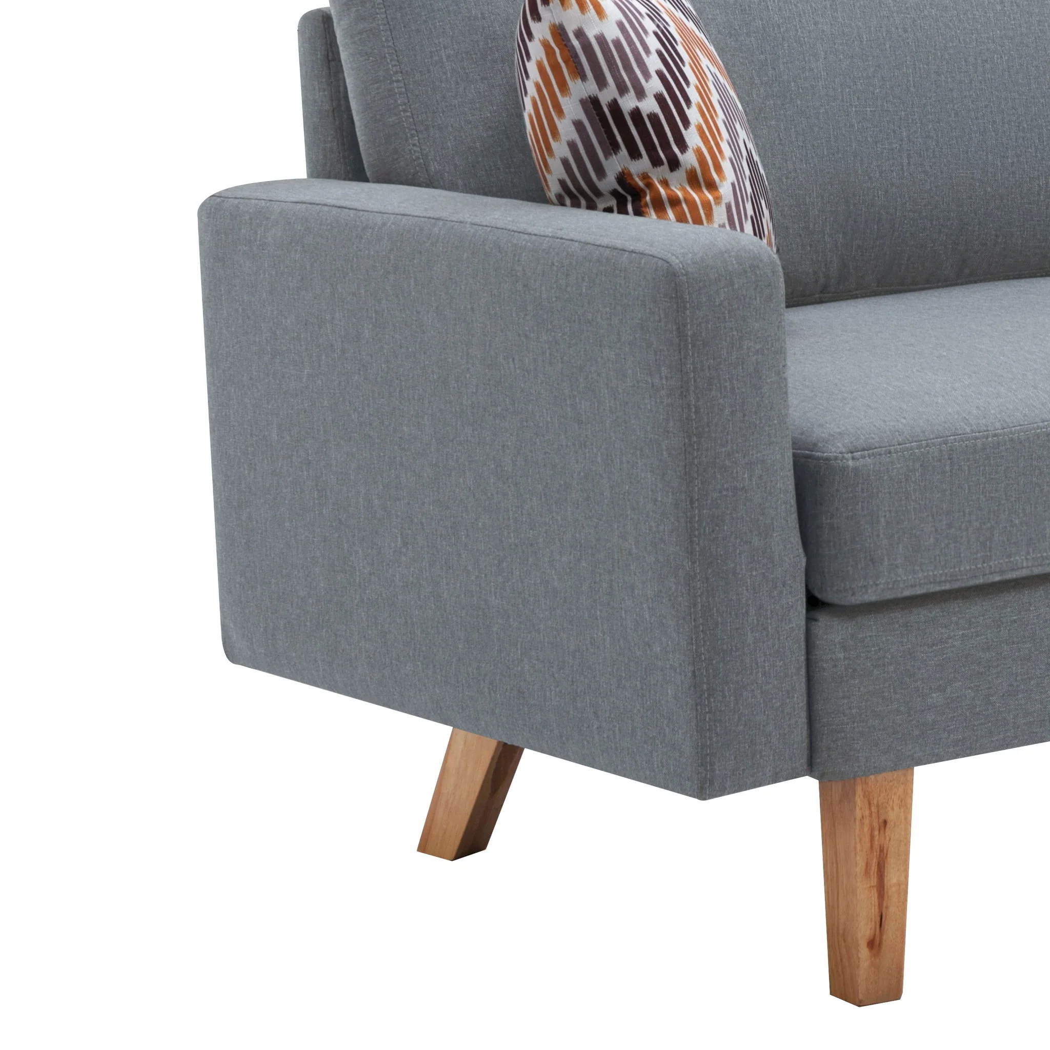 Bahamas - Minimalistic Sofa With 2 Throw Pillows - Image 10