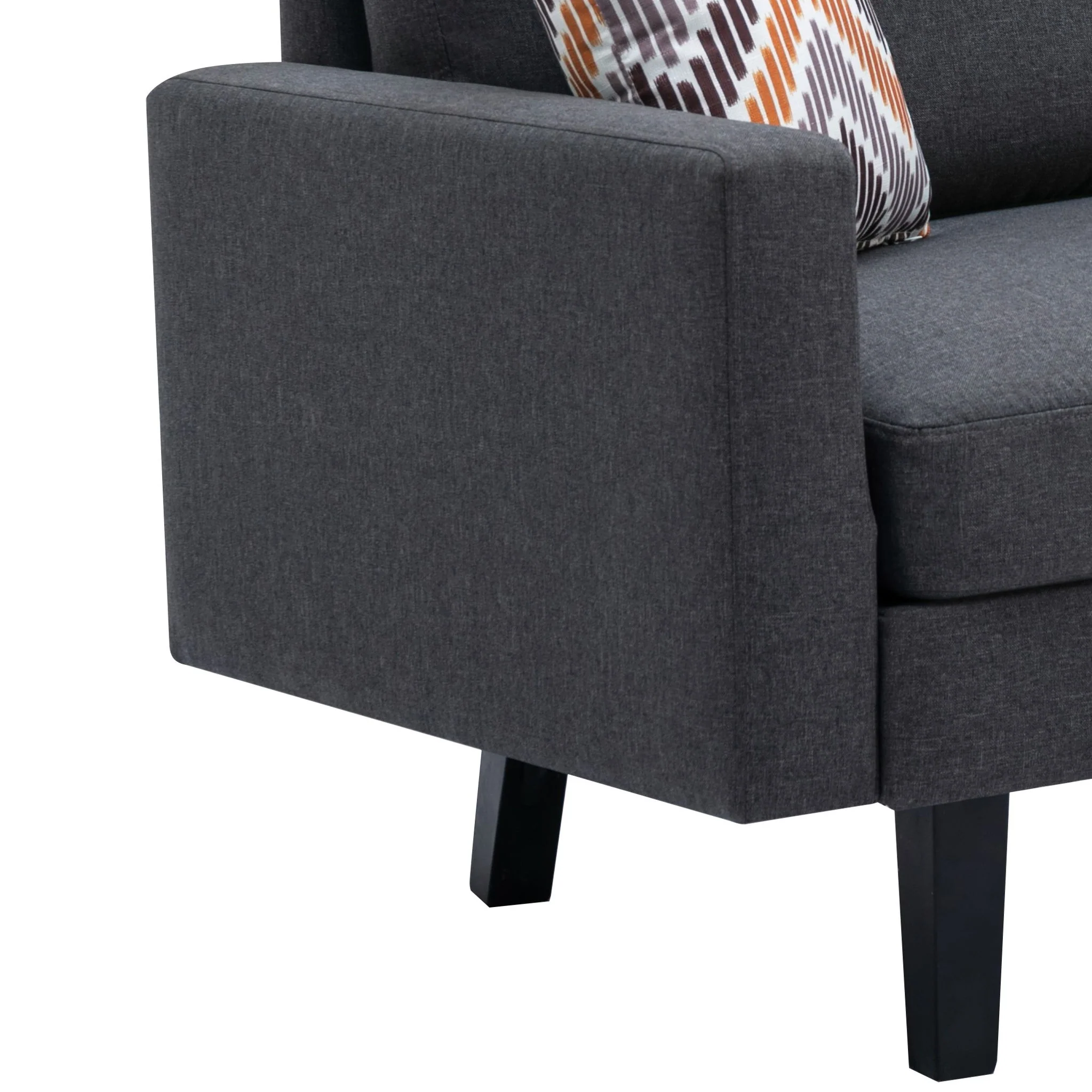 Bahamas - Minimalistic Sofa With 2 Throw Pillows - Image 12