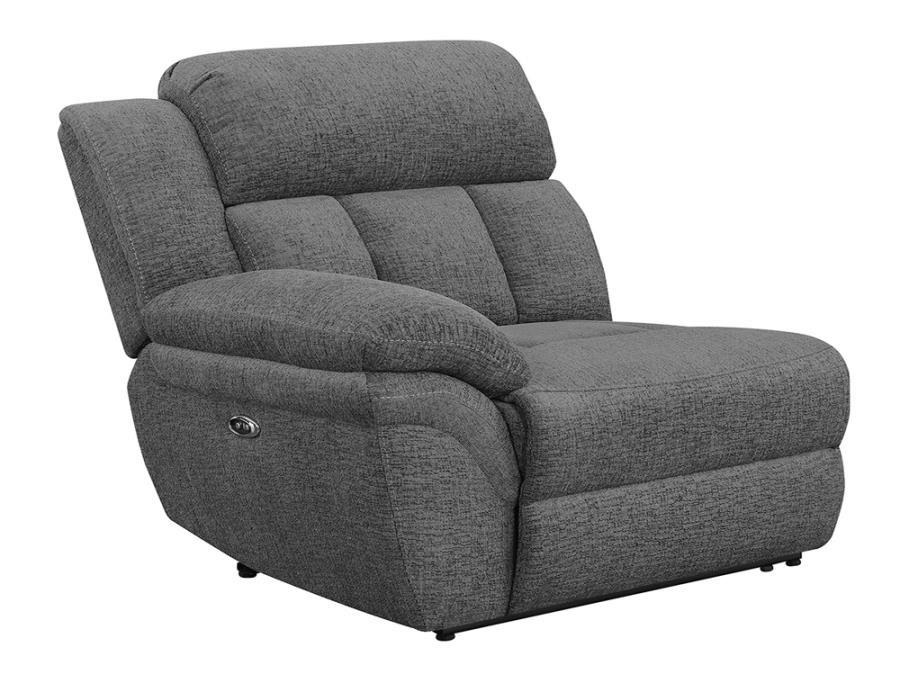 Bahrain Upholstered Sectional Piece Charcoal - Image 31