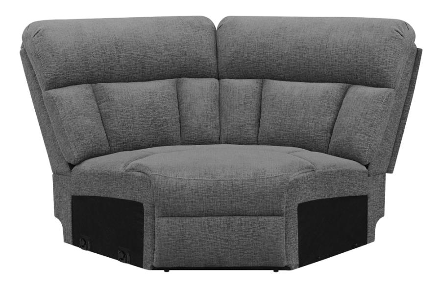 Bahrain Upholstered Sectional Piece Charcoal - Image 34