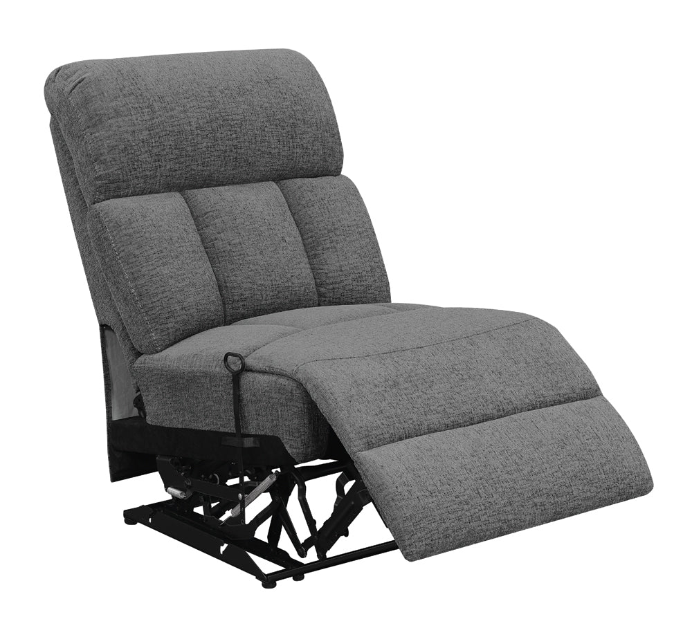 Bahrain Upholstered Sectional Piece Charcoal - Image 37