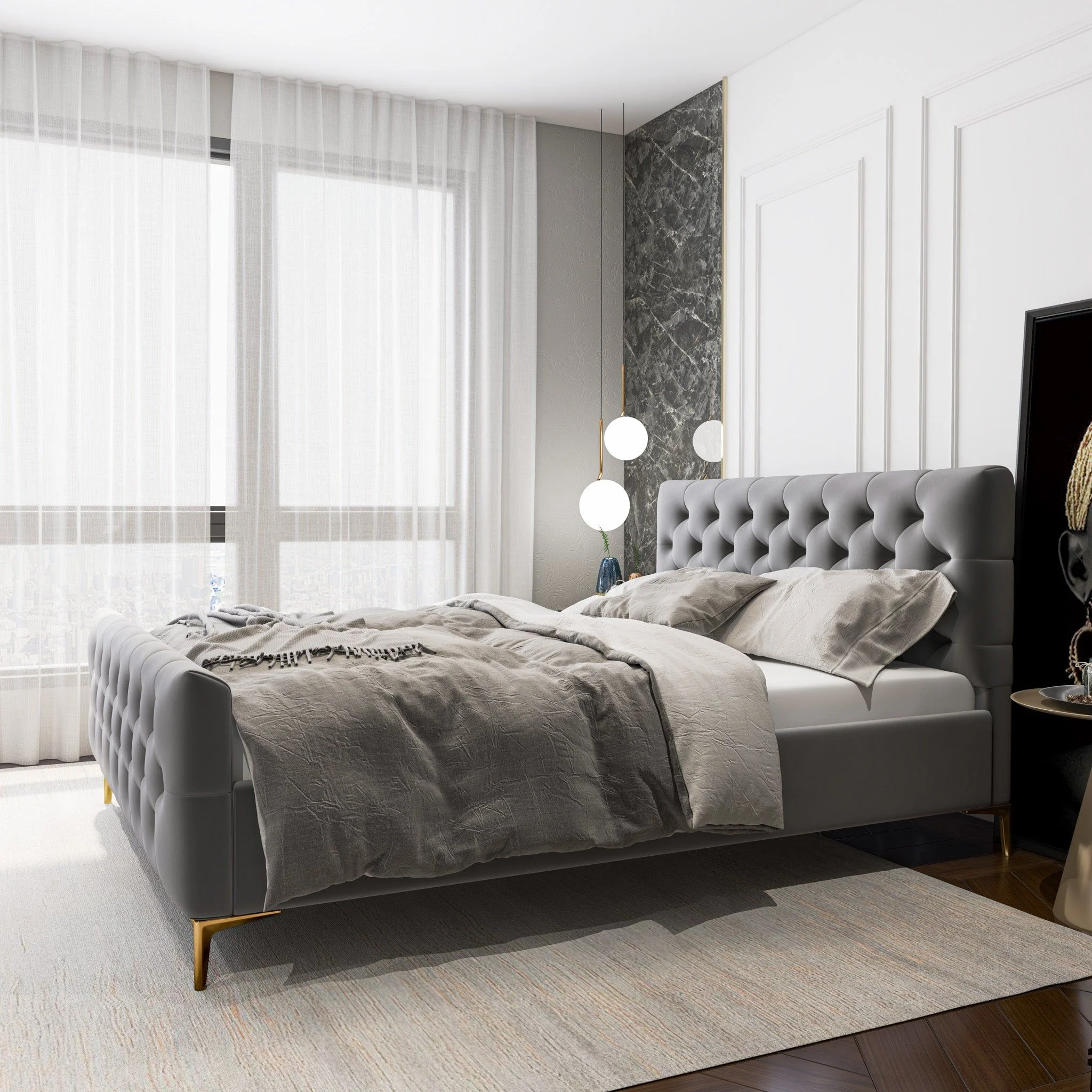 Bailey - Elegant Design Bed - Image 12