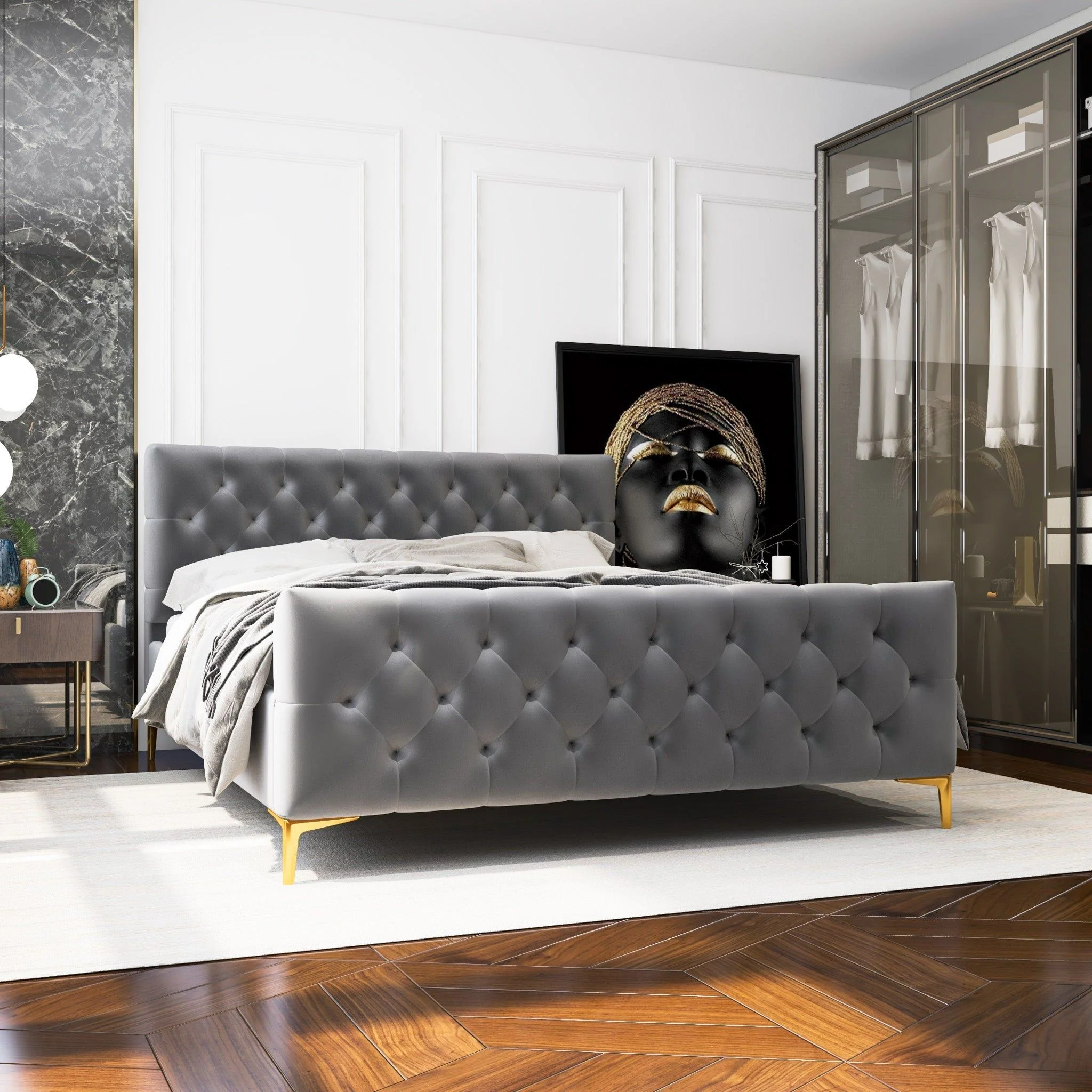 Bailey - Elegant Design Bed - Image 3