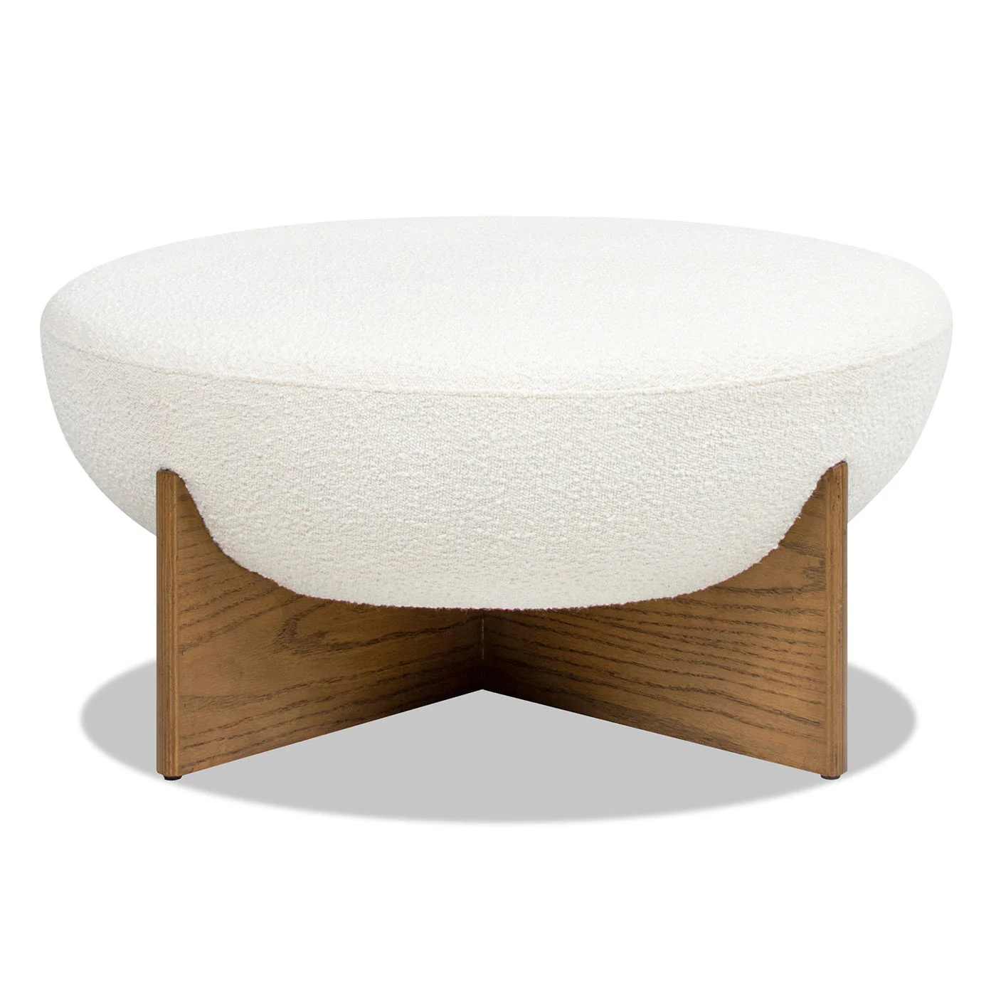 Bali - Round Upholstered Ottoman - Image 9