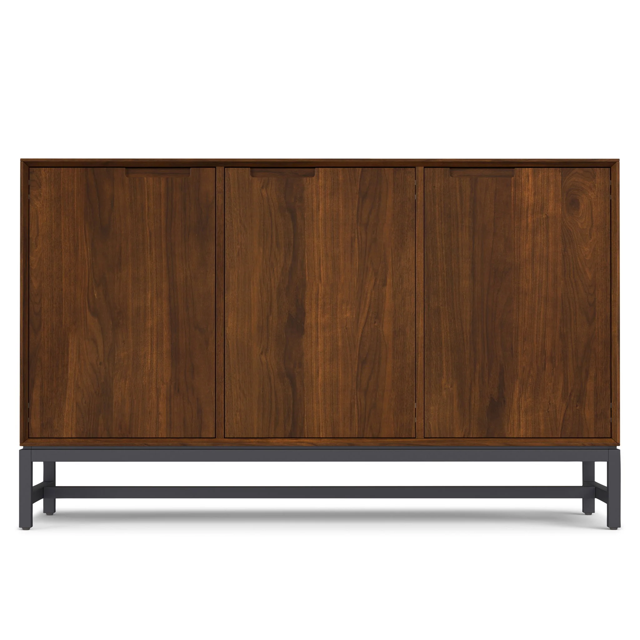 Banting - 3 Door Sideboard Buffet With Adjustable Shelves - Natural Walnut - Image 6