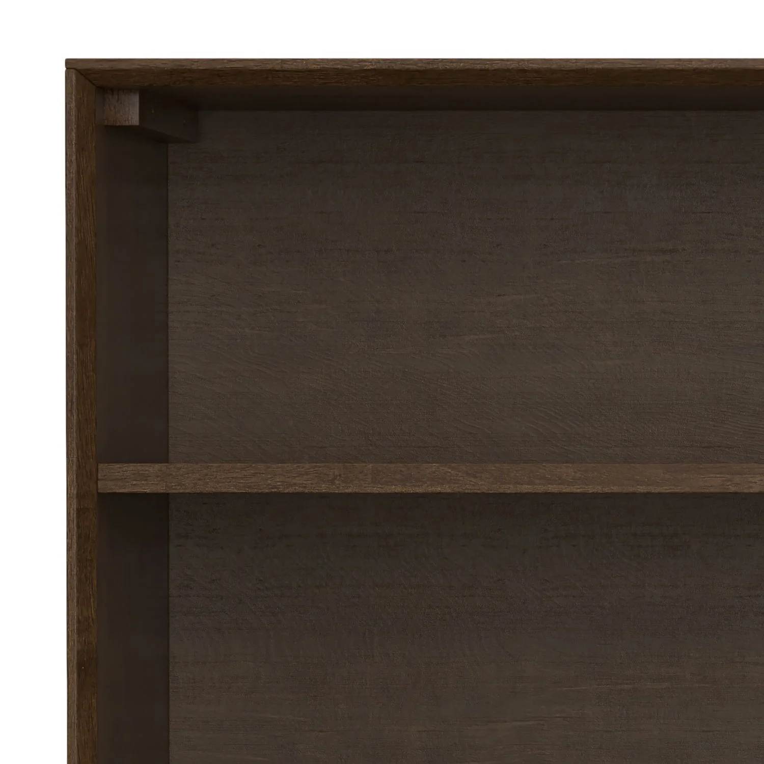 Banting - Low Wide Bookcase - Walnut Brown - Image 3