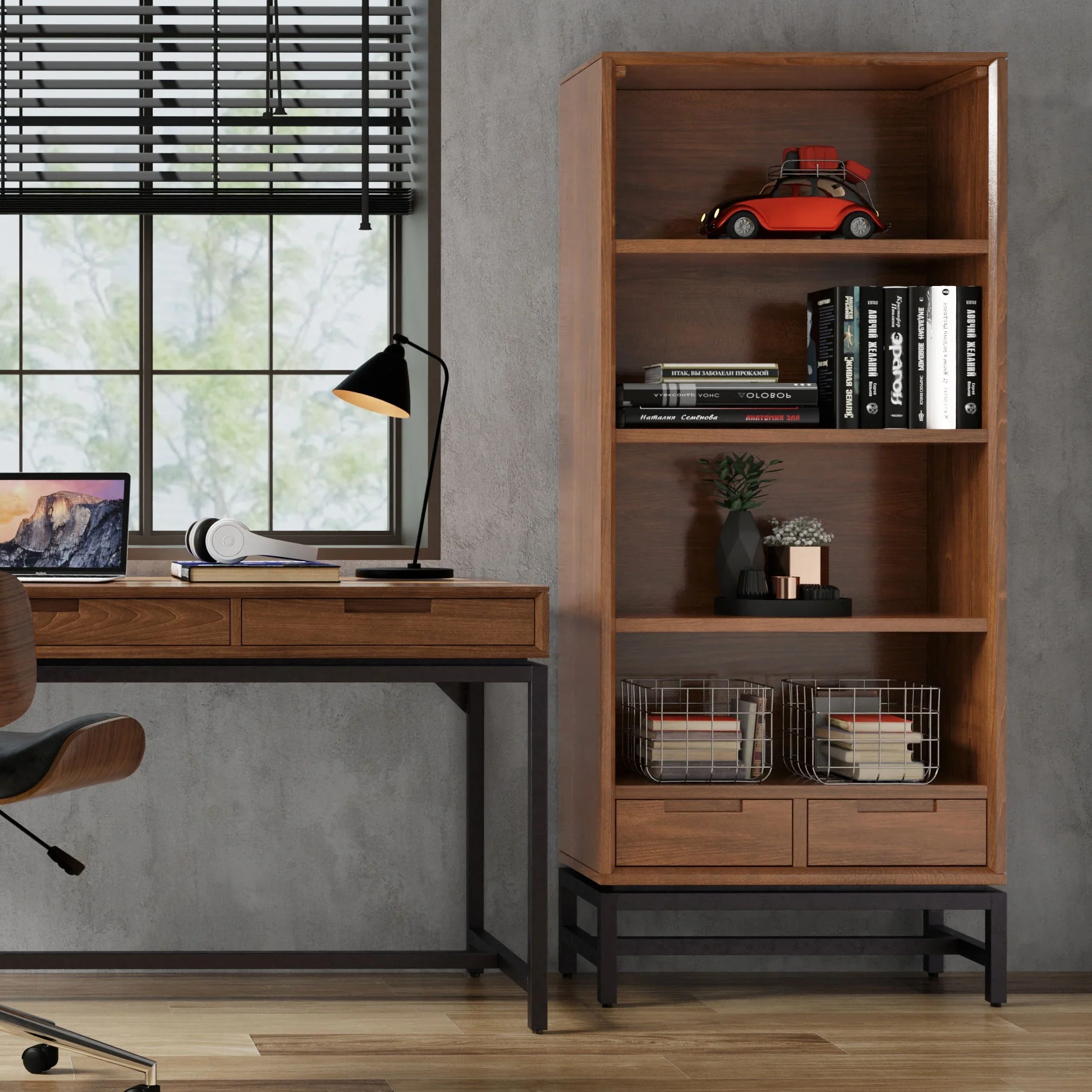 Banting - Mid Century Bookcase, Handcrafted - Image 17