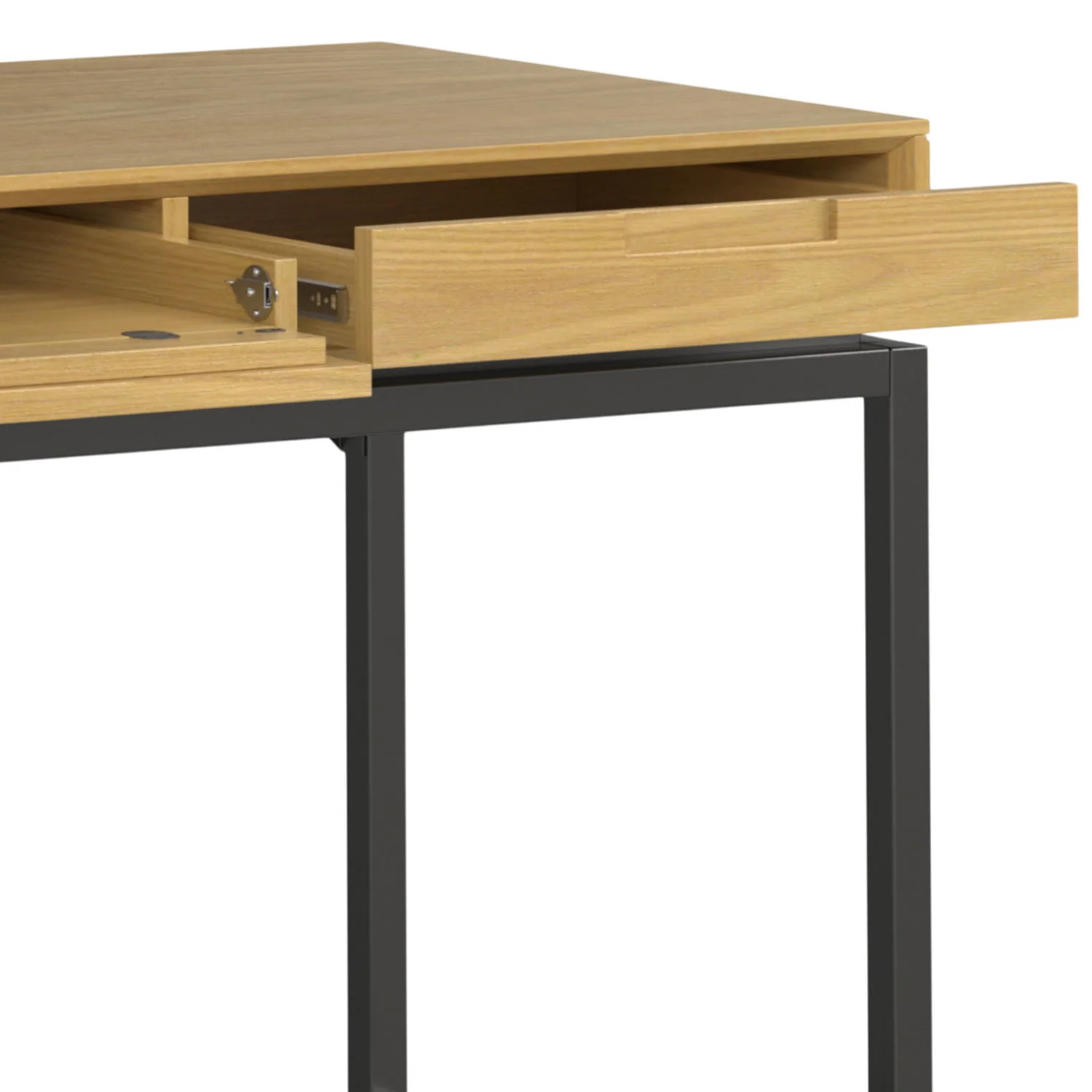 Banting - Mid Century Handcrafted Wide Desk - Image 4