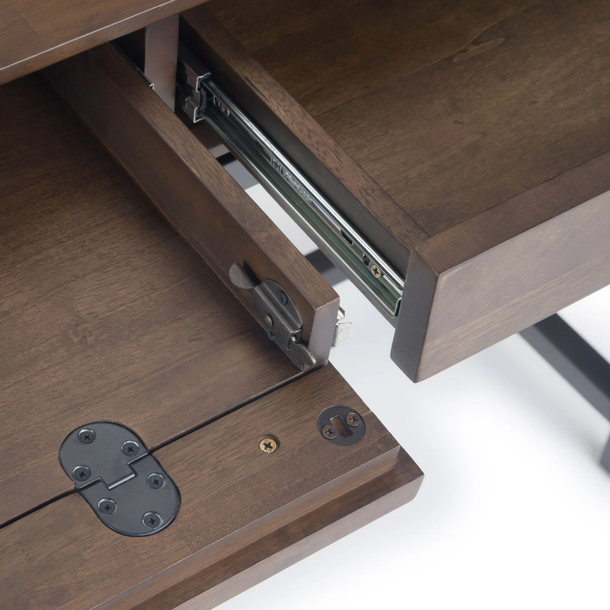 Banting - Mid Century Wide Desk, Handcrafted - Image 4